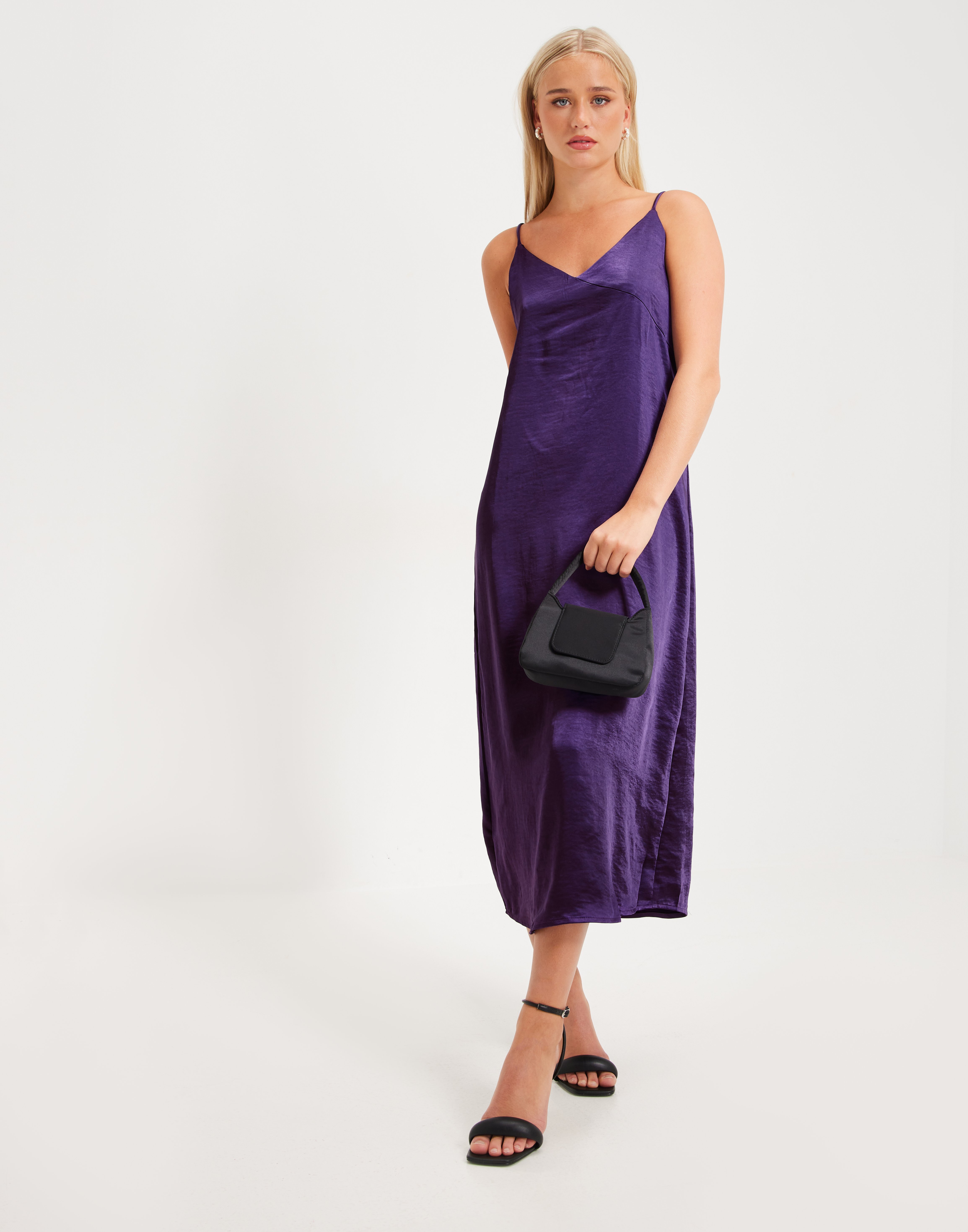 Express Purple Dresses