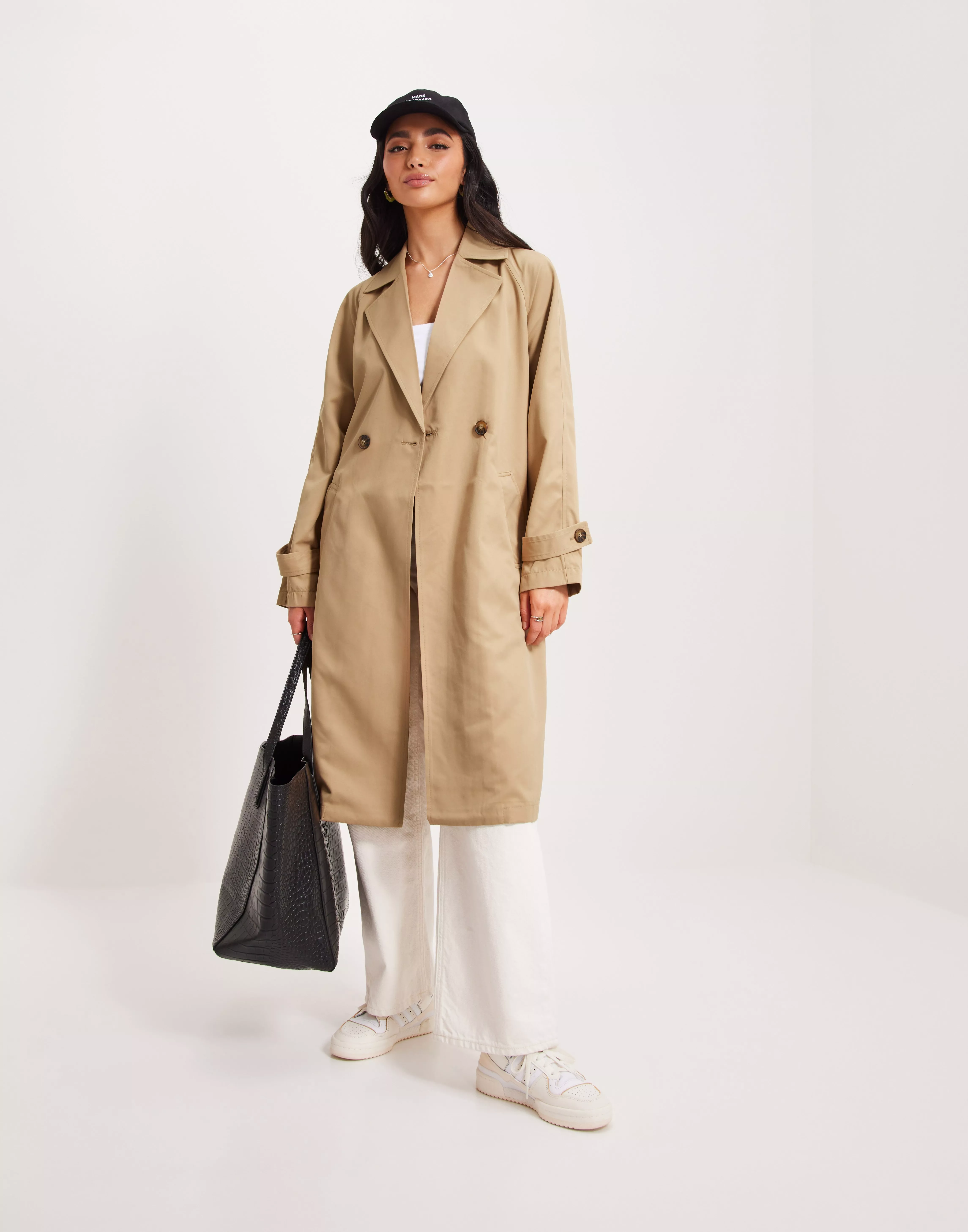 Moda VMLOU LONG TRENCHCOAT NOOS - Tannin | Nelly.com