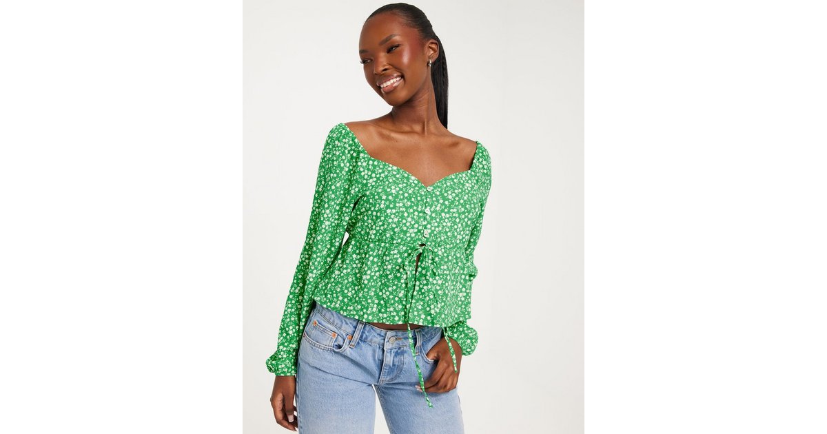 H and outlet m floral top