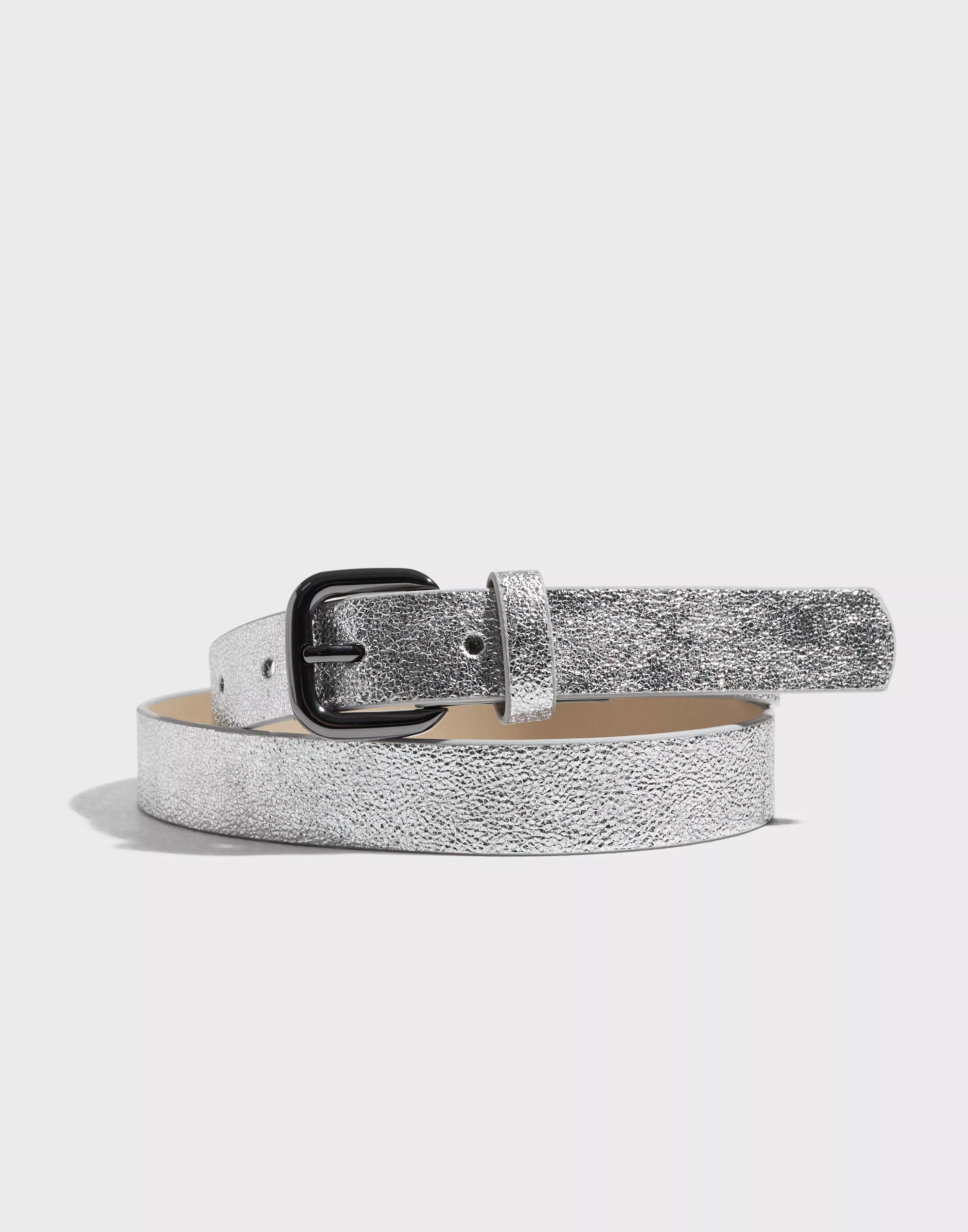 PU Silver ONLMADELINE JEANS ACC Only BELT - SHINY Gunmetal Buy