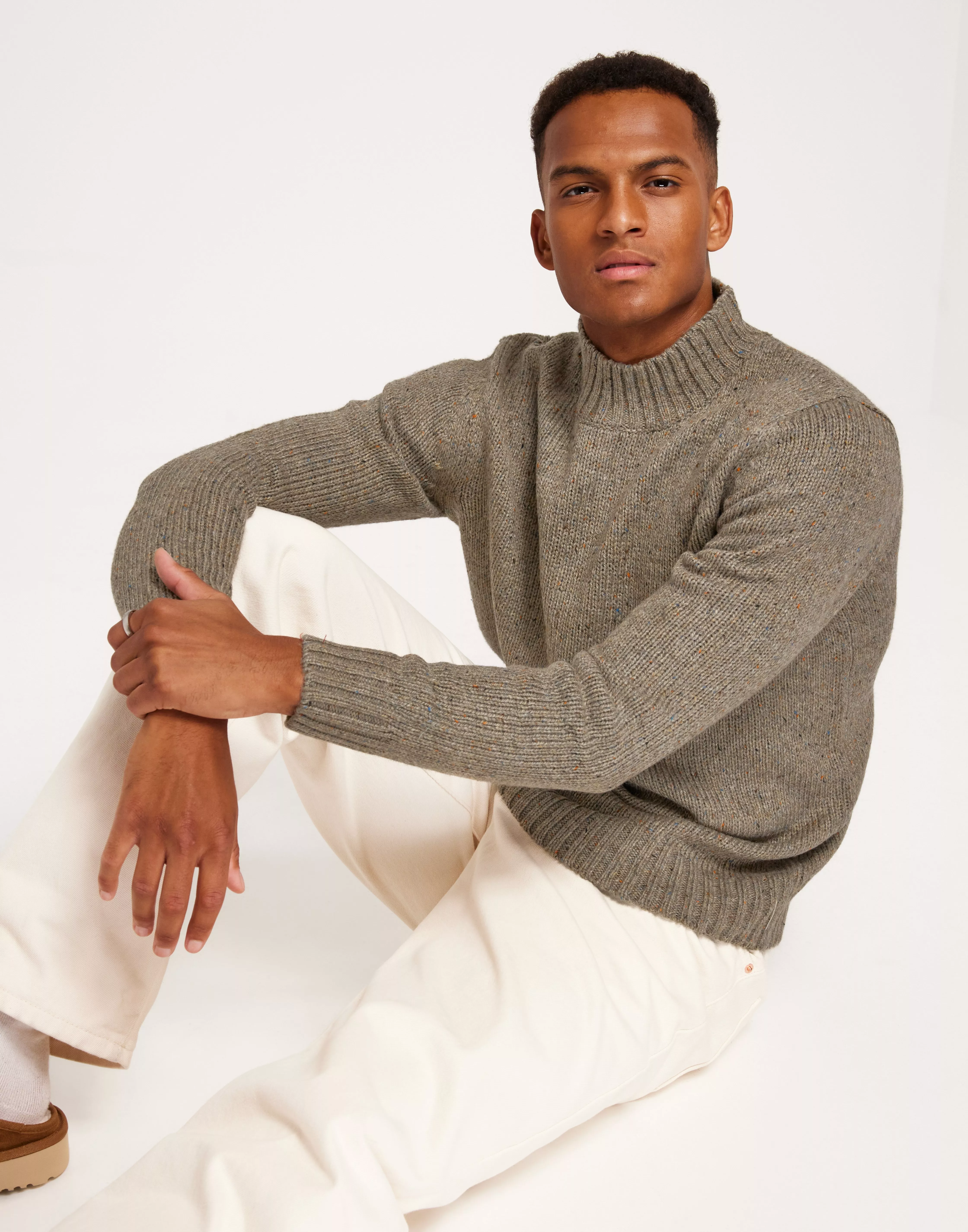 Jack & Jones Basic Knit Mock Neck Sweater 2024, Buy Jack & Jones Online