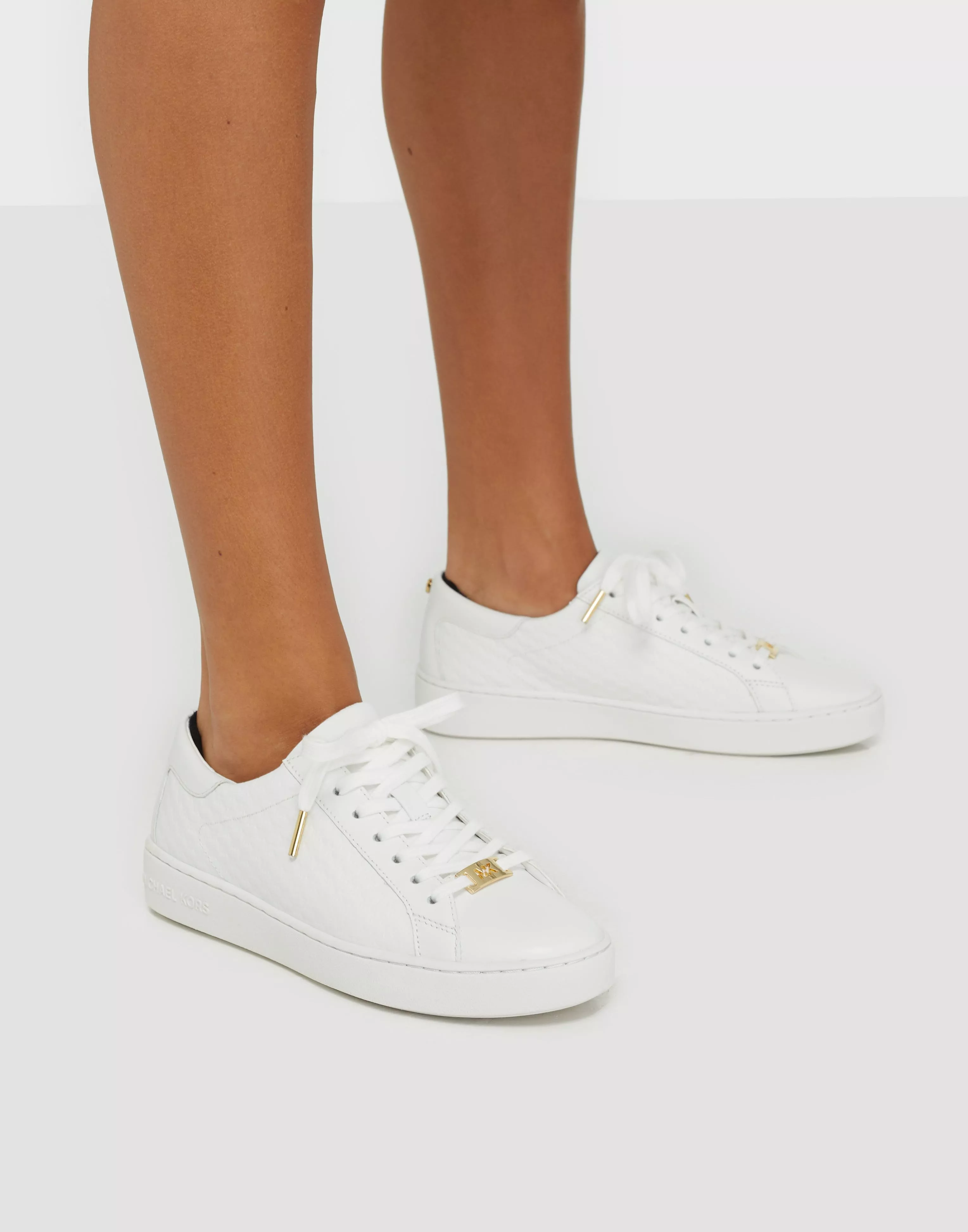 Michael kors colby sneaker on sale white