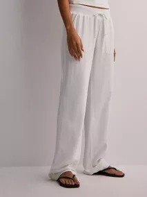 Low Waist Linen Pants