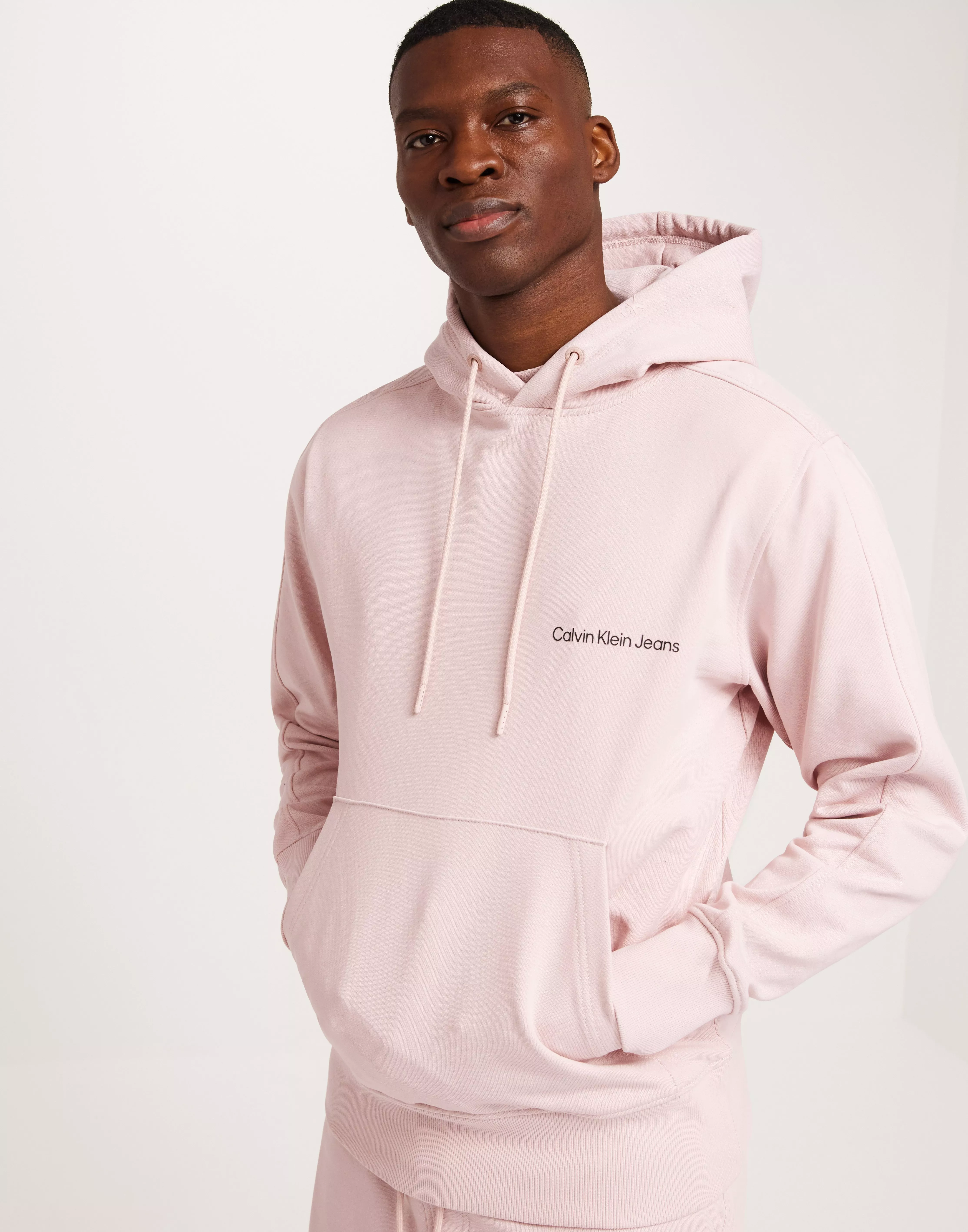 Buy Calvin Klein Jeans INSTITUTIONAL HOODIE Sepia Rose NLYMAN