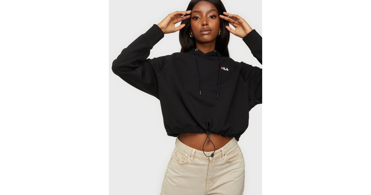 Crop top fila discount hoodie