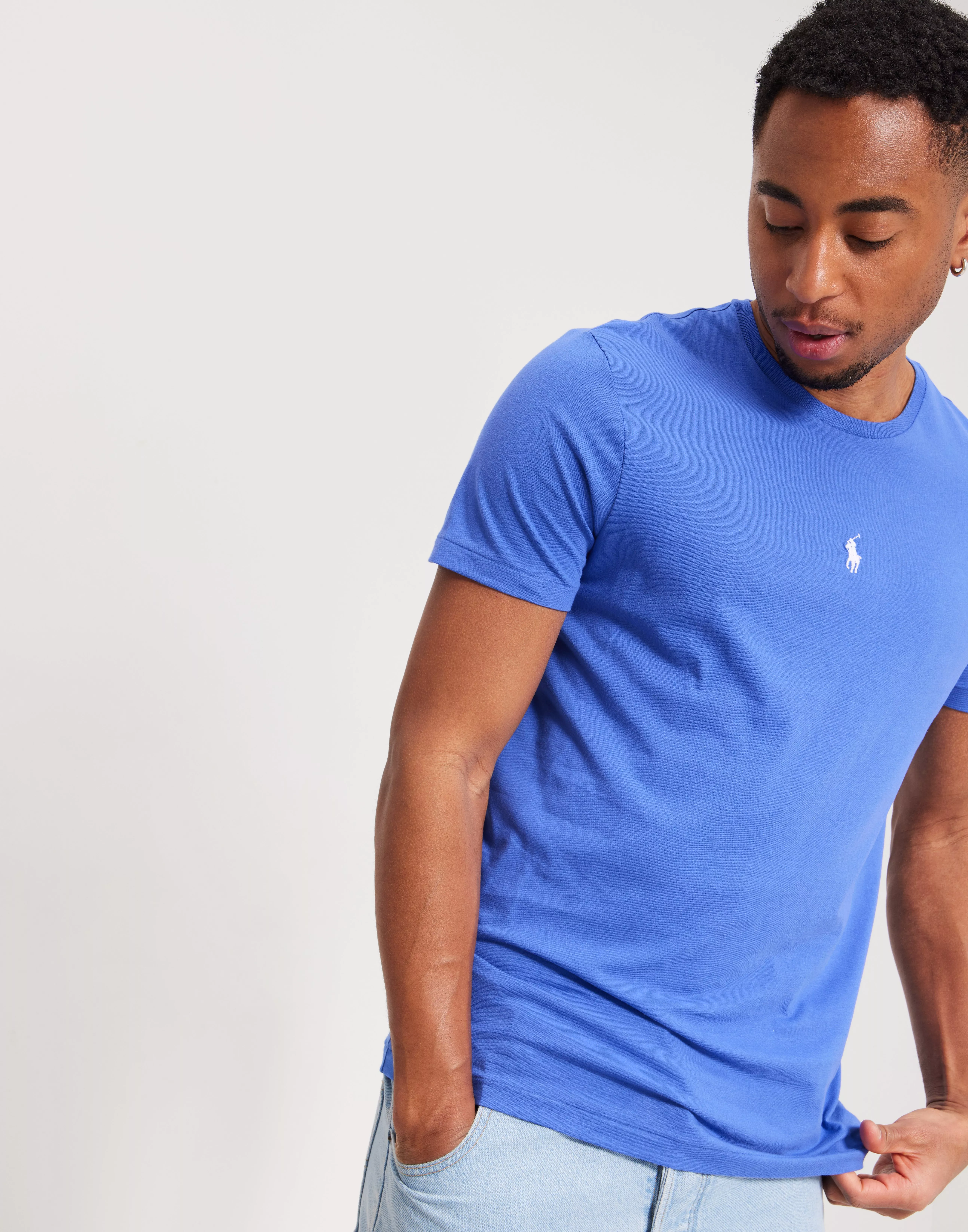 Light blue ralph lauren clearance t shirt