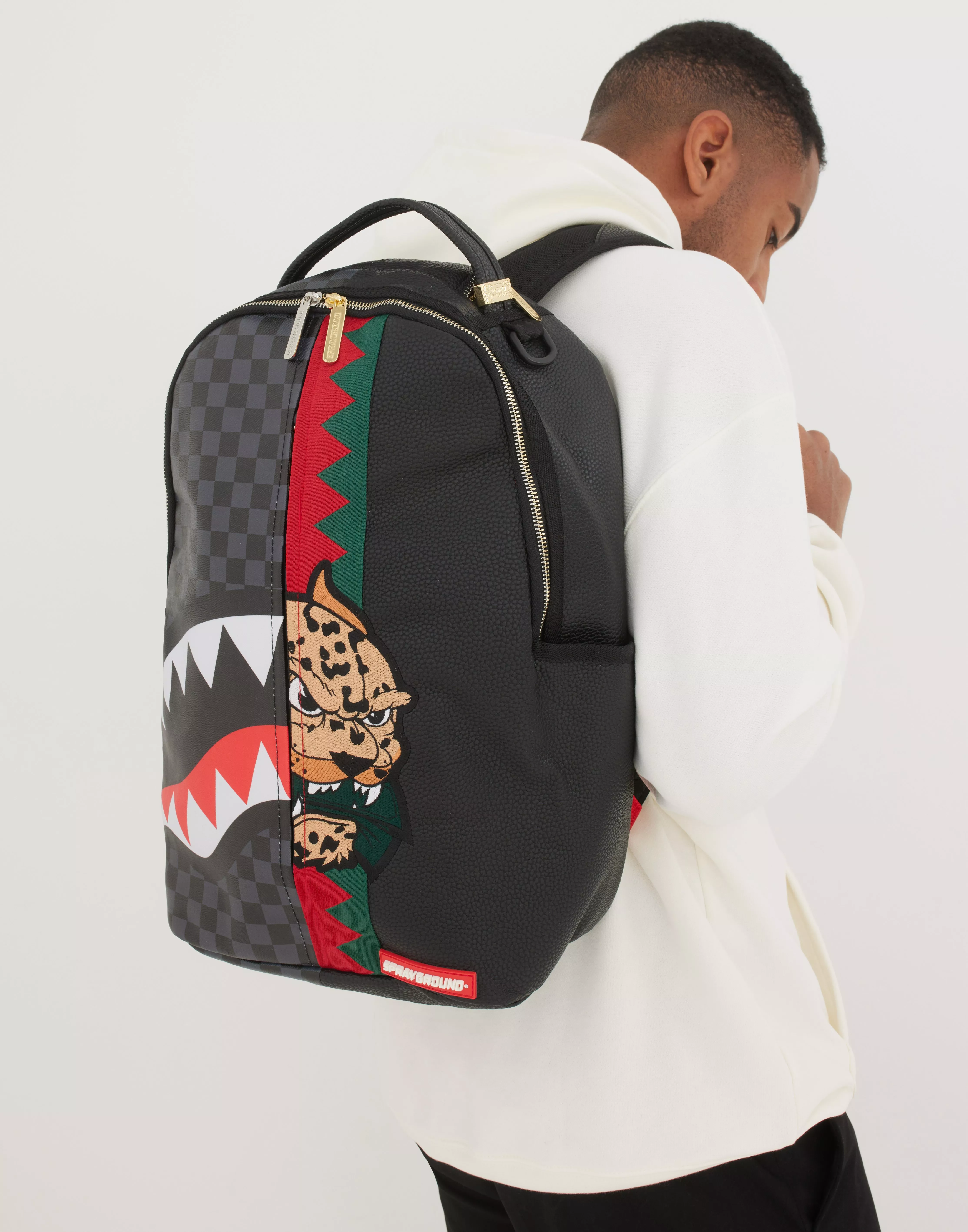 Sprayground spucci split backpack new arrivals