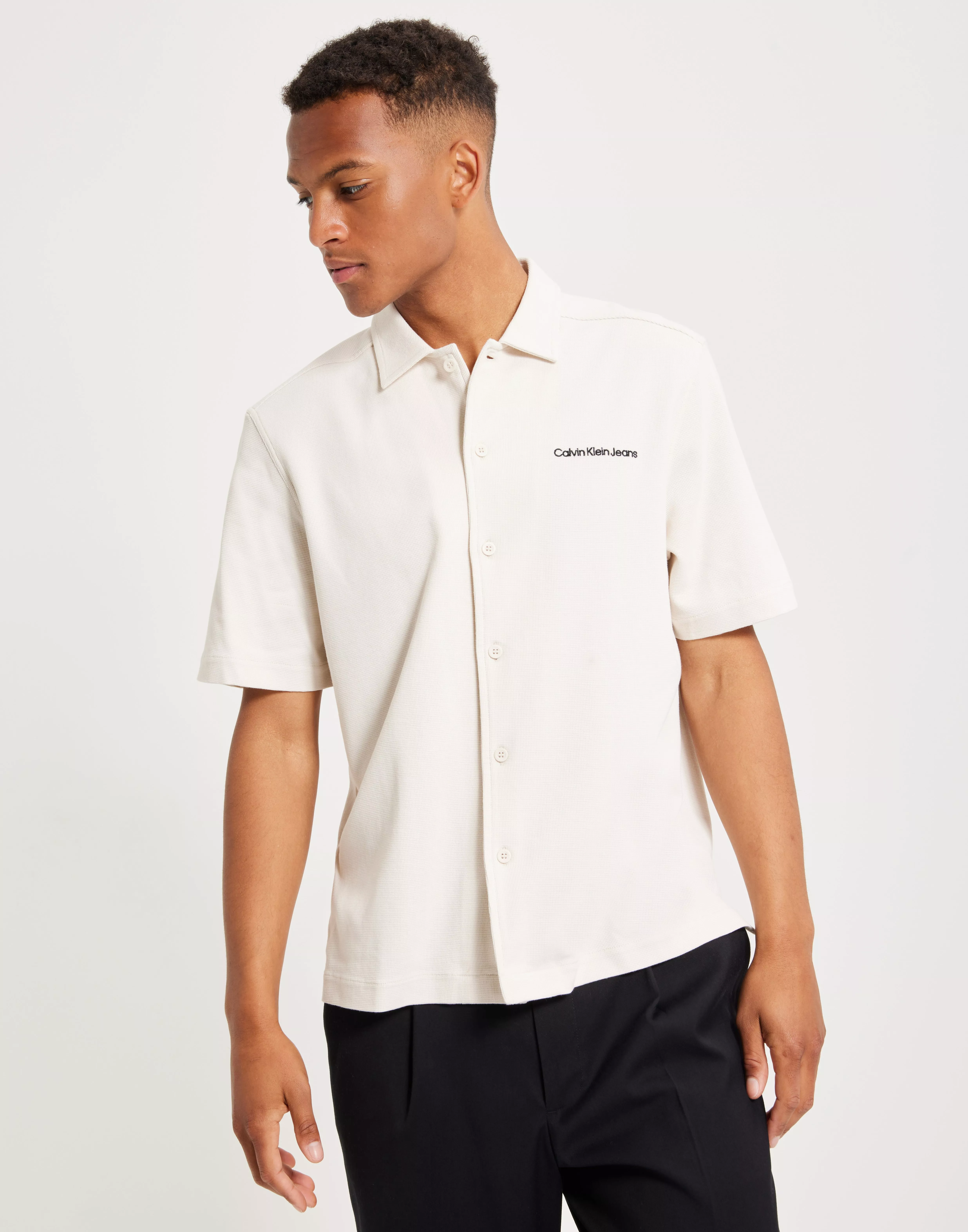 Calvin klein short outlet sleeve shirt