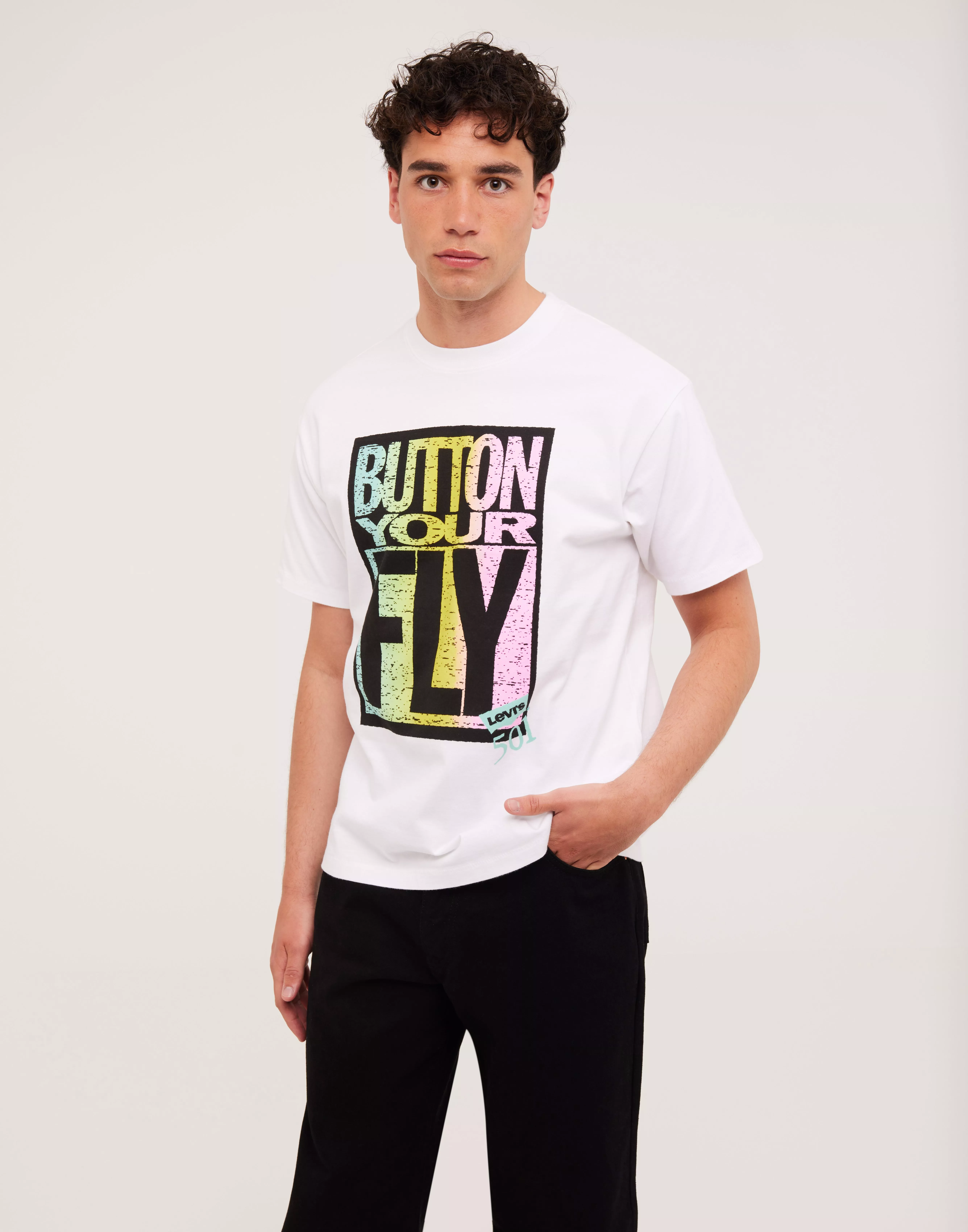 levi's button your fly t shirt