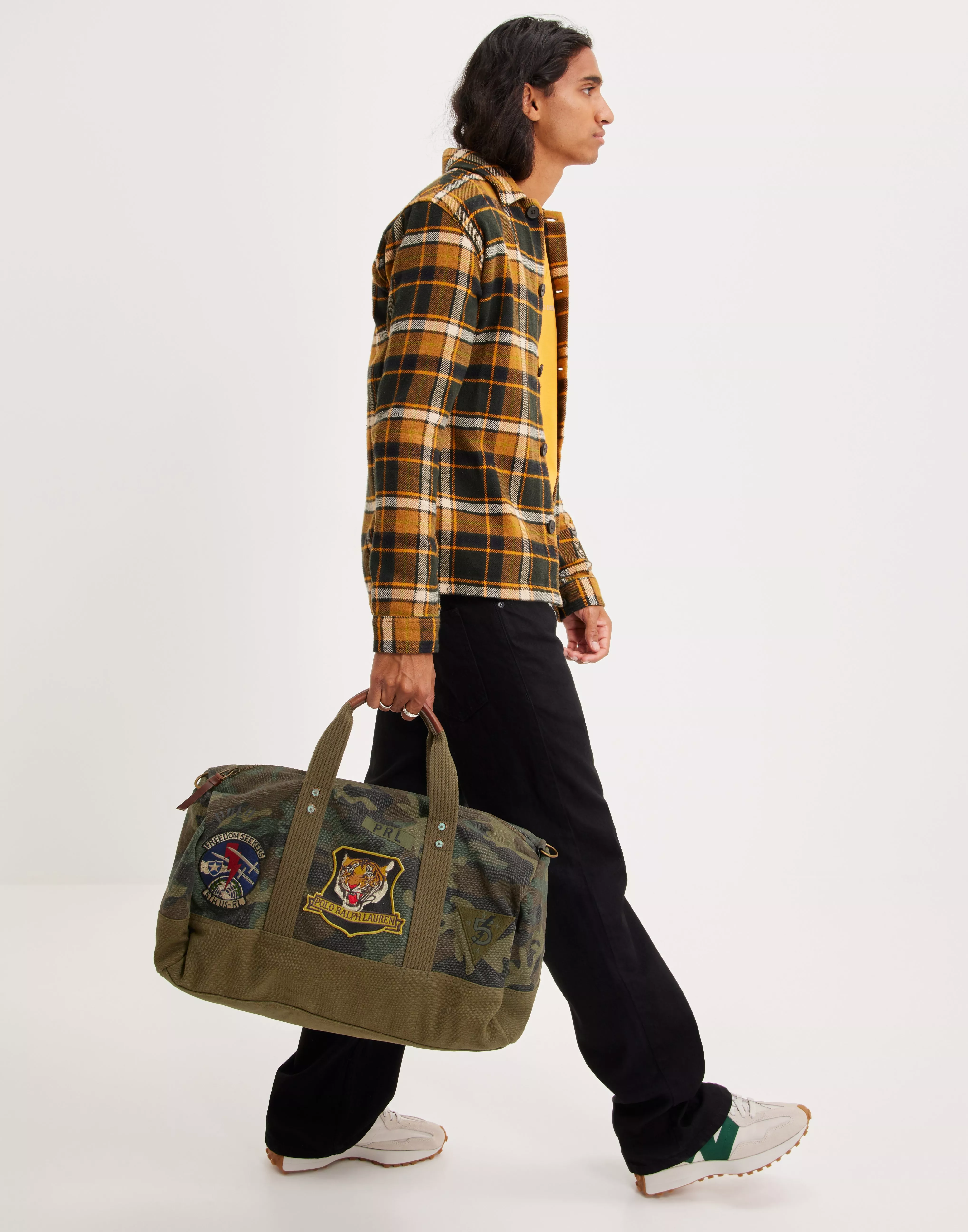 Polo ralph lauren camo duffle outlet bag