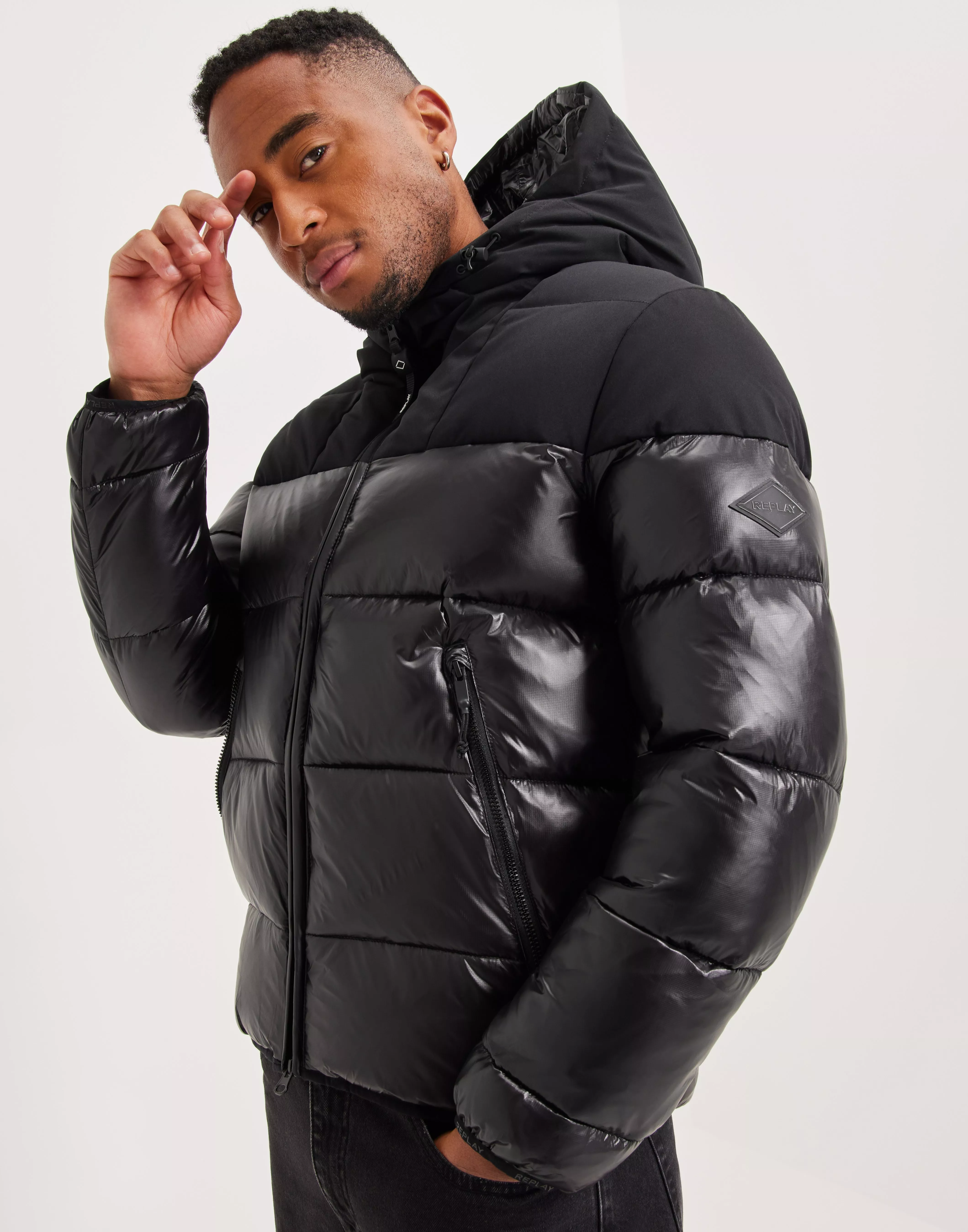 Replay cheap padded jacket