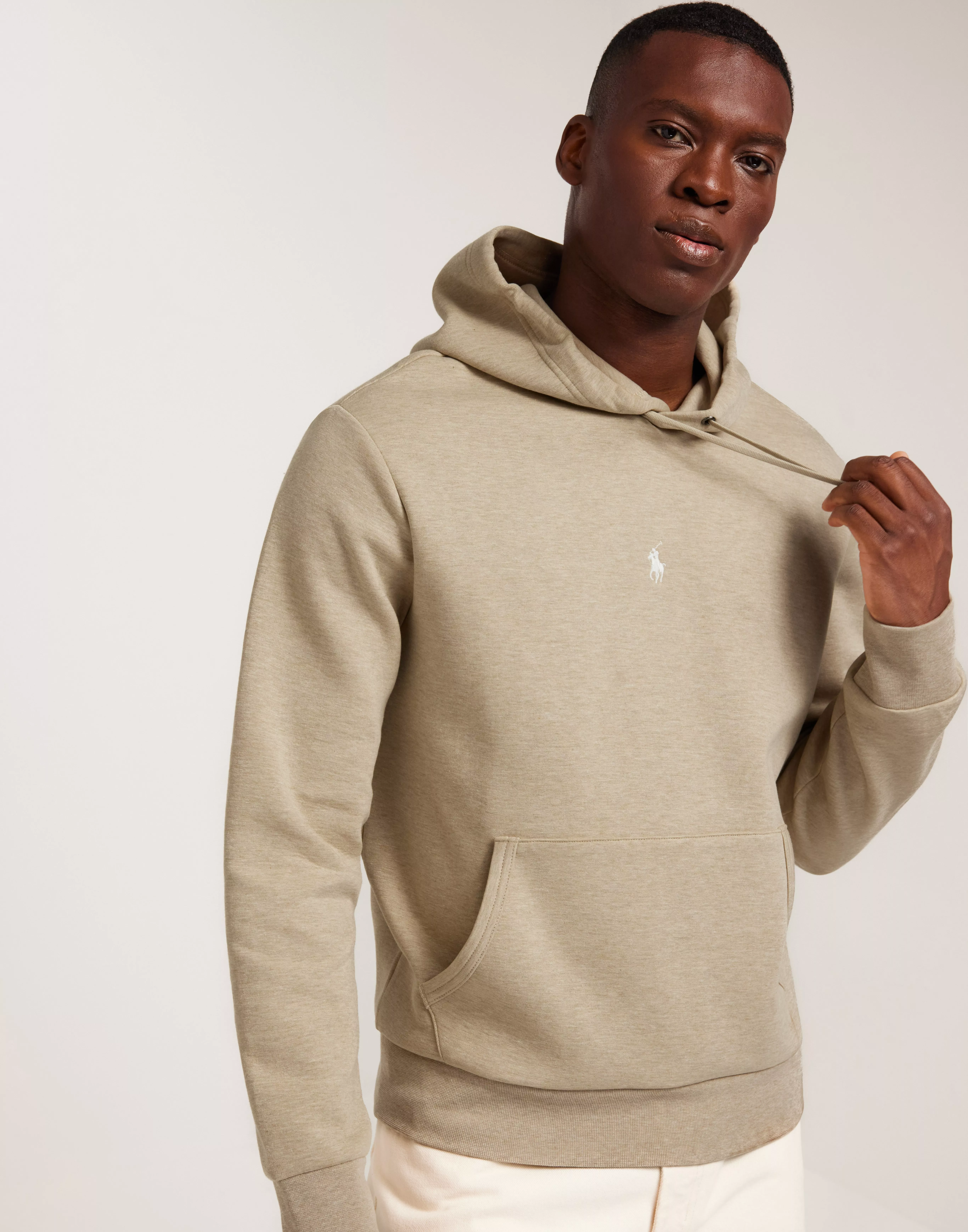 Beige store polo hoodie