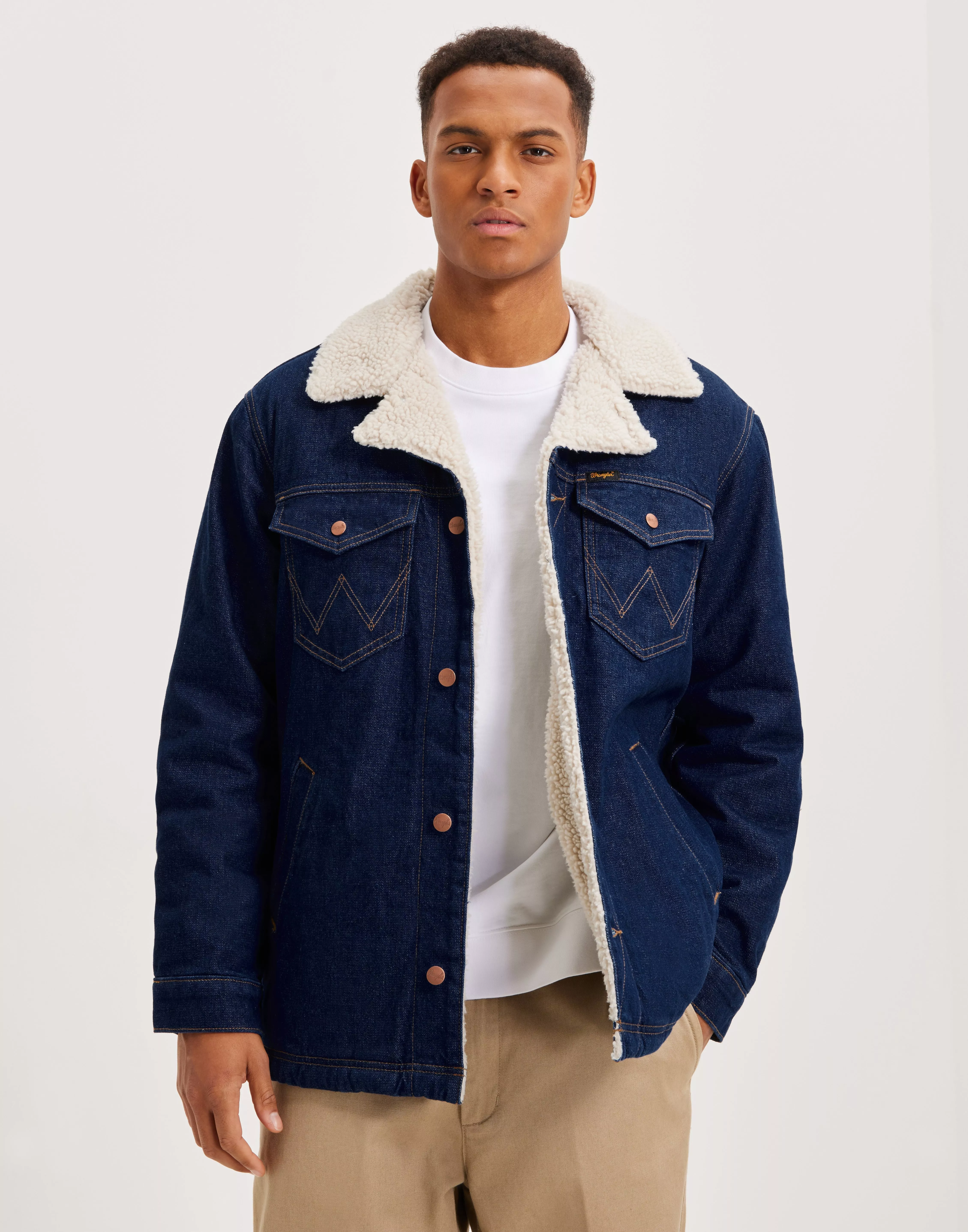 Sherpa wrangler clearance jacket