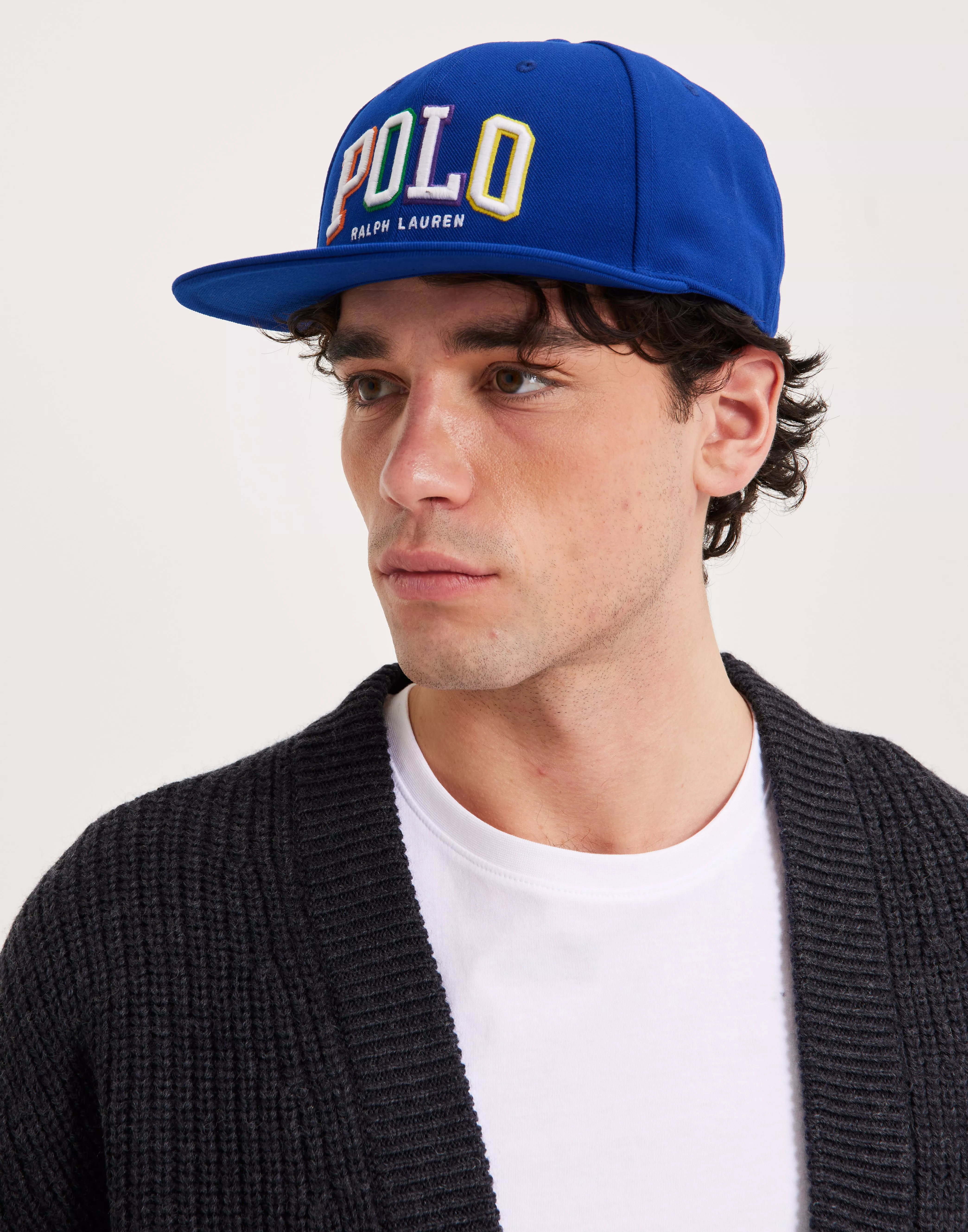 Straight bill hot sale cap