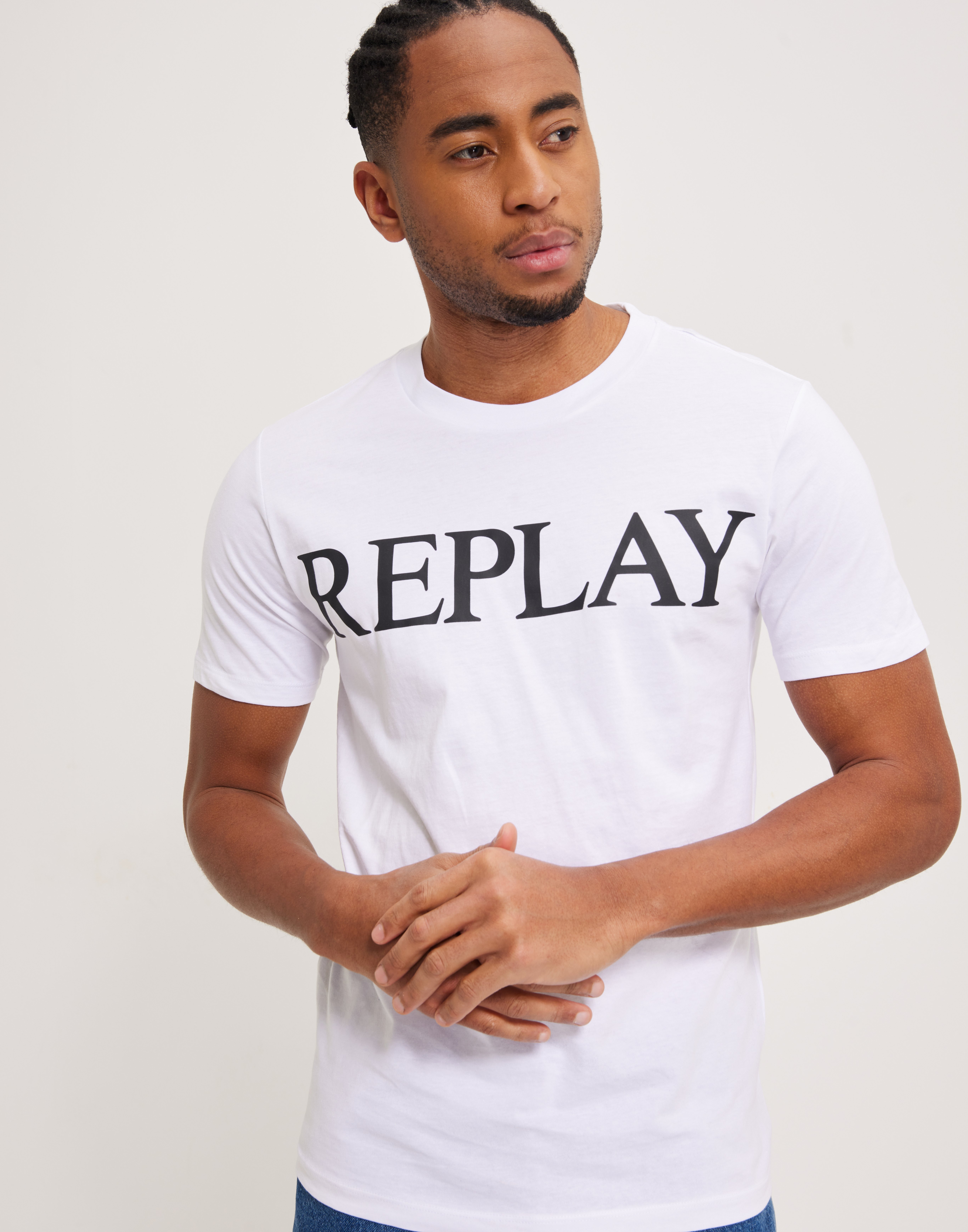 replay white t shirt