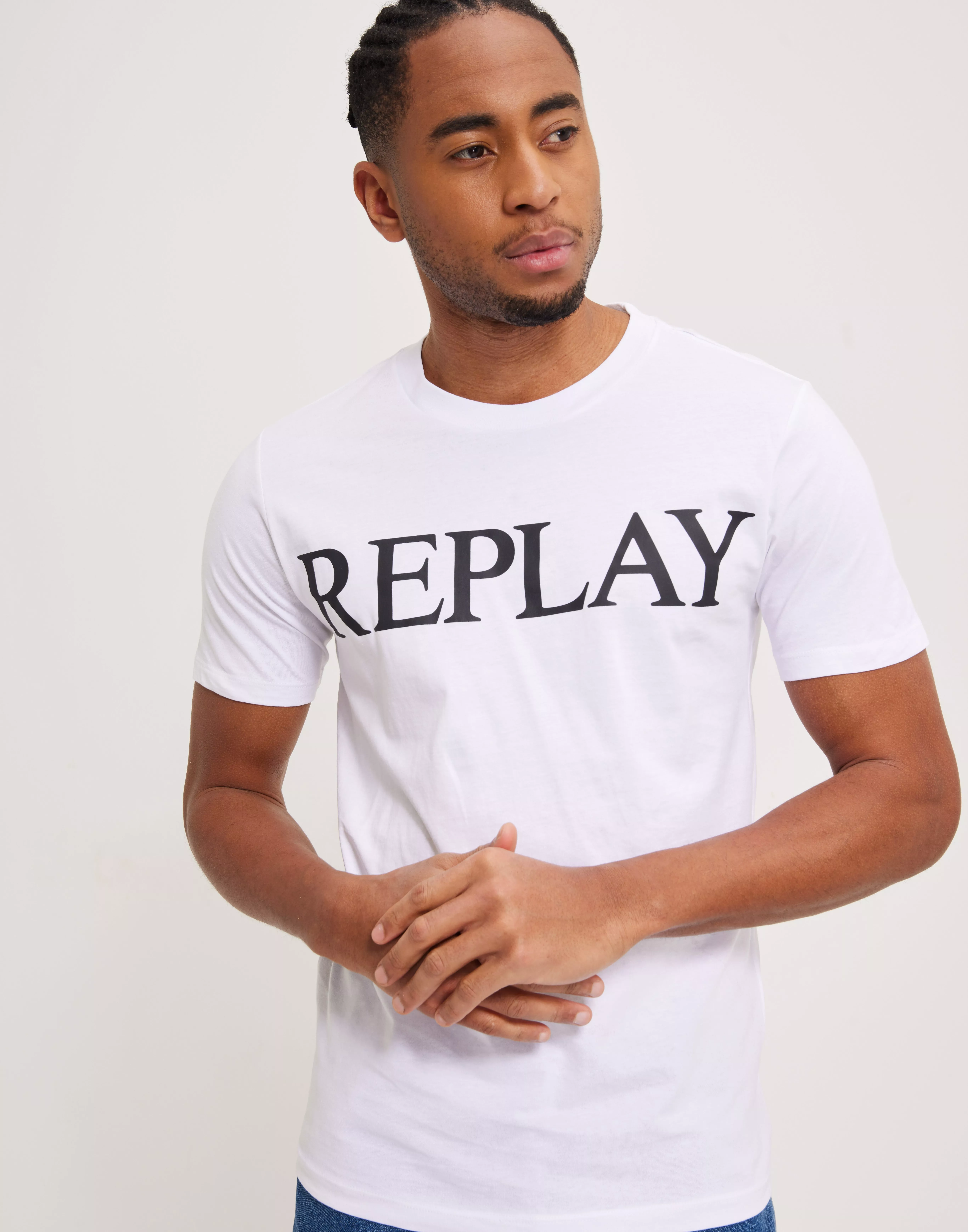 Buy Replay White T-Shirt | NLYMAN -