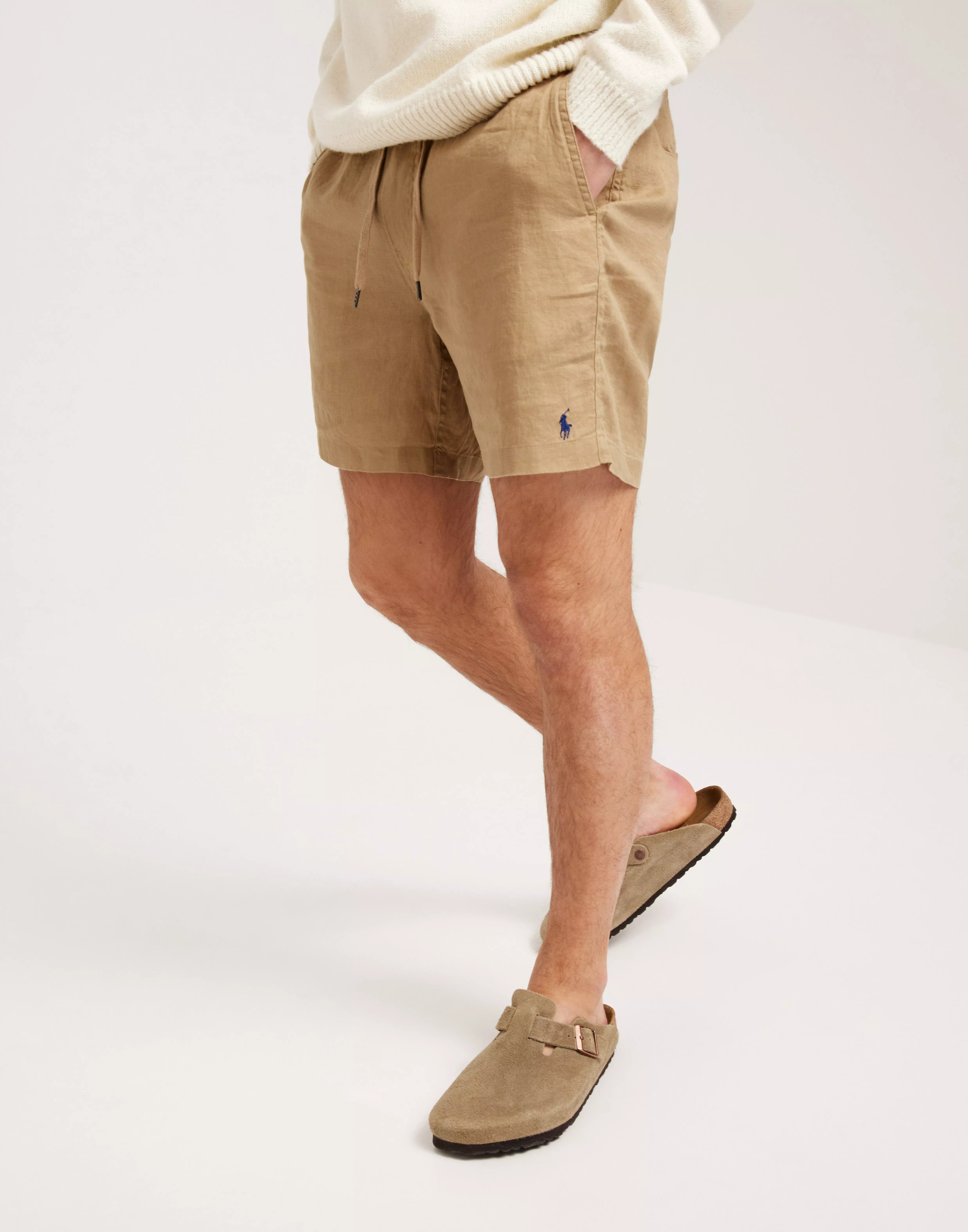 Ralph lauren mens hot sale drawstring shorts