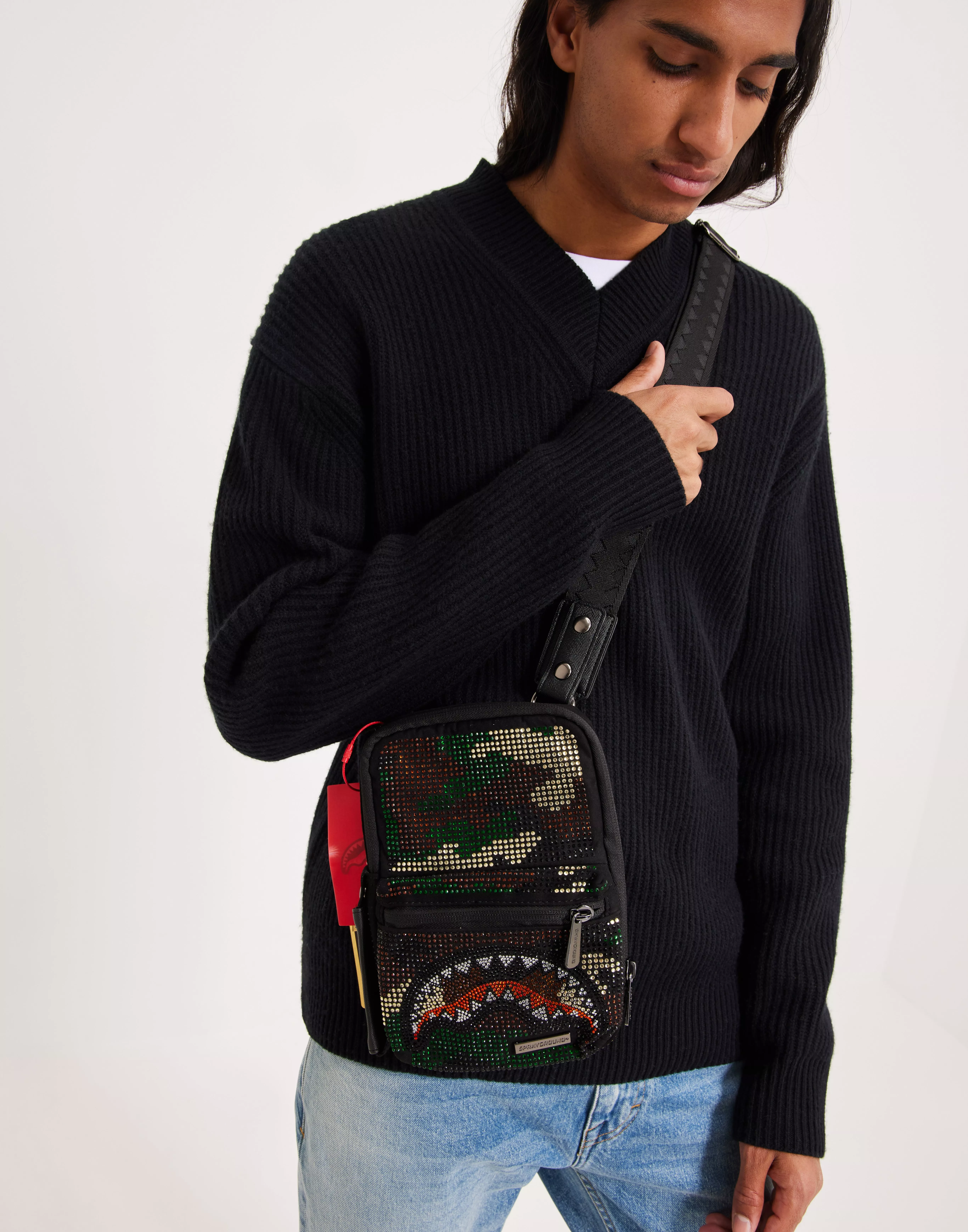 Sprayground store sling bag