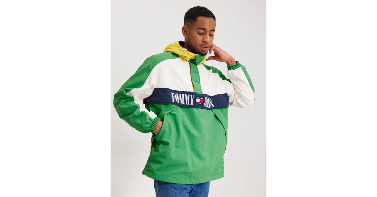 Buy Tommy Jeans - CHICAGO ARCHIVE Green/Multi OVZ | Coastal POPOVER NLYMAN TJM