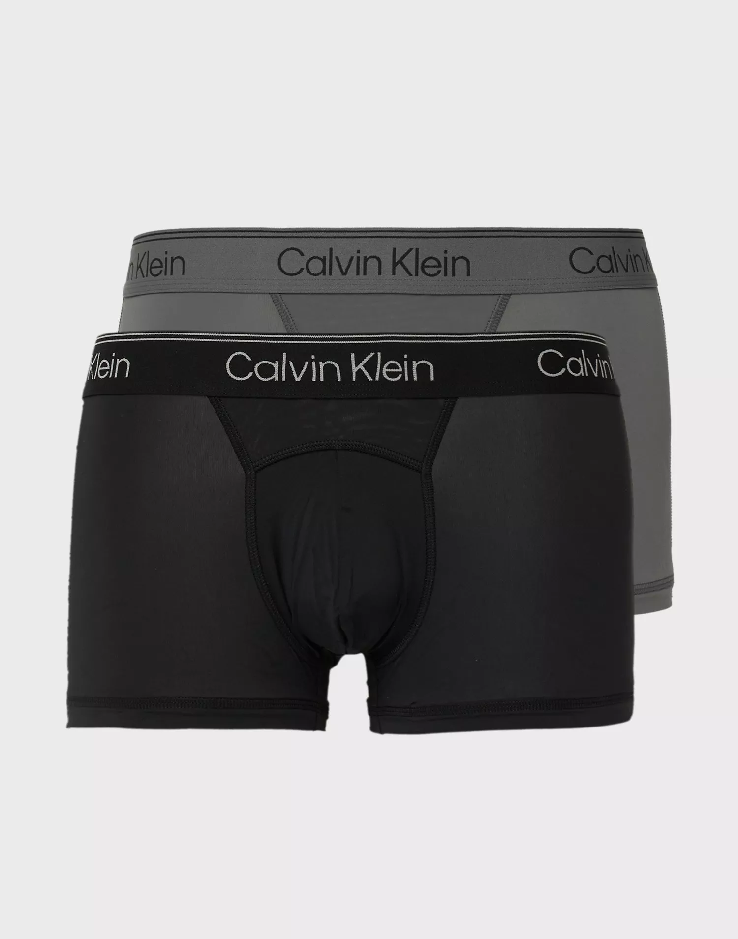 ulovlig Ansøgning sten Køb Calvin Klein Underwear LOW RISE TRUNK 2PK - Black/Grey Sky | NLY Man
