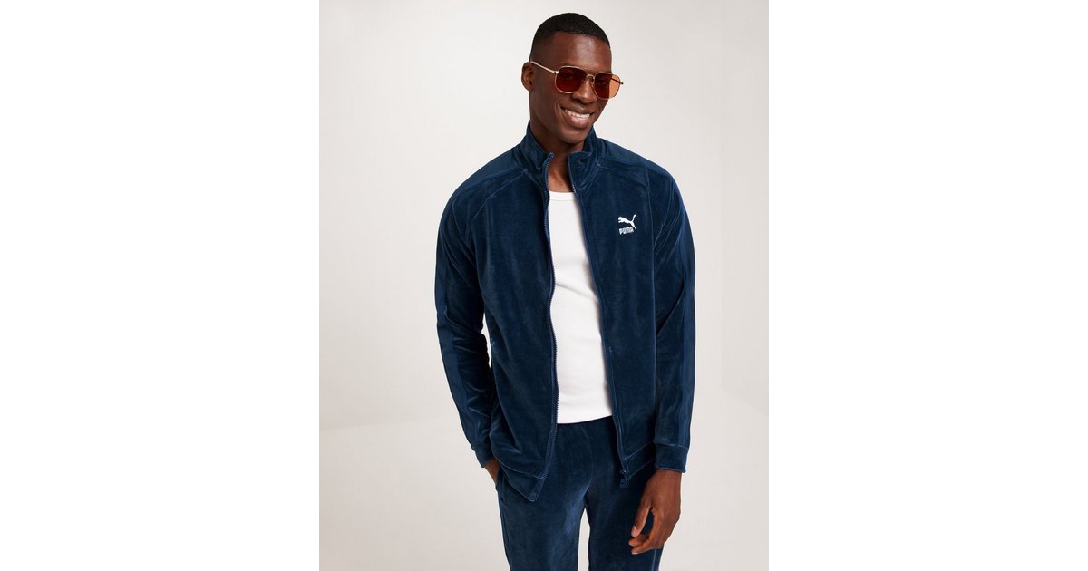 Puma men's clearance velour t7 jacket