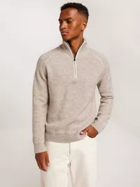 Wilton Half Zip Sweater
