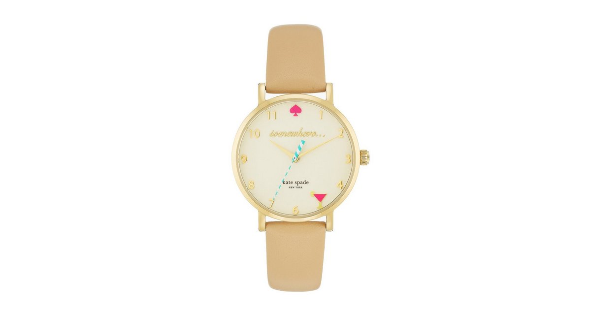 Buy Kate Spade New York 5 o clock Metro Watch Gold Nelly