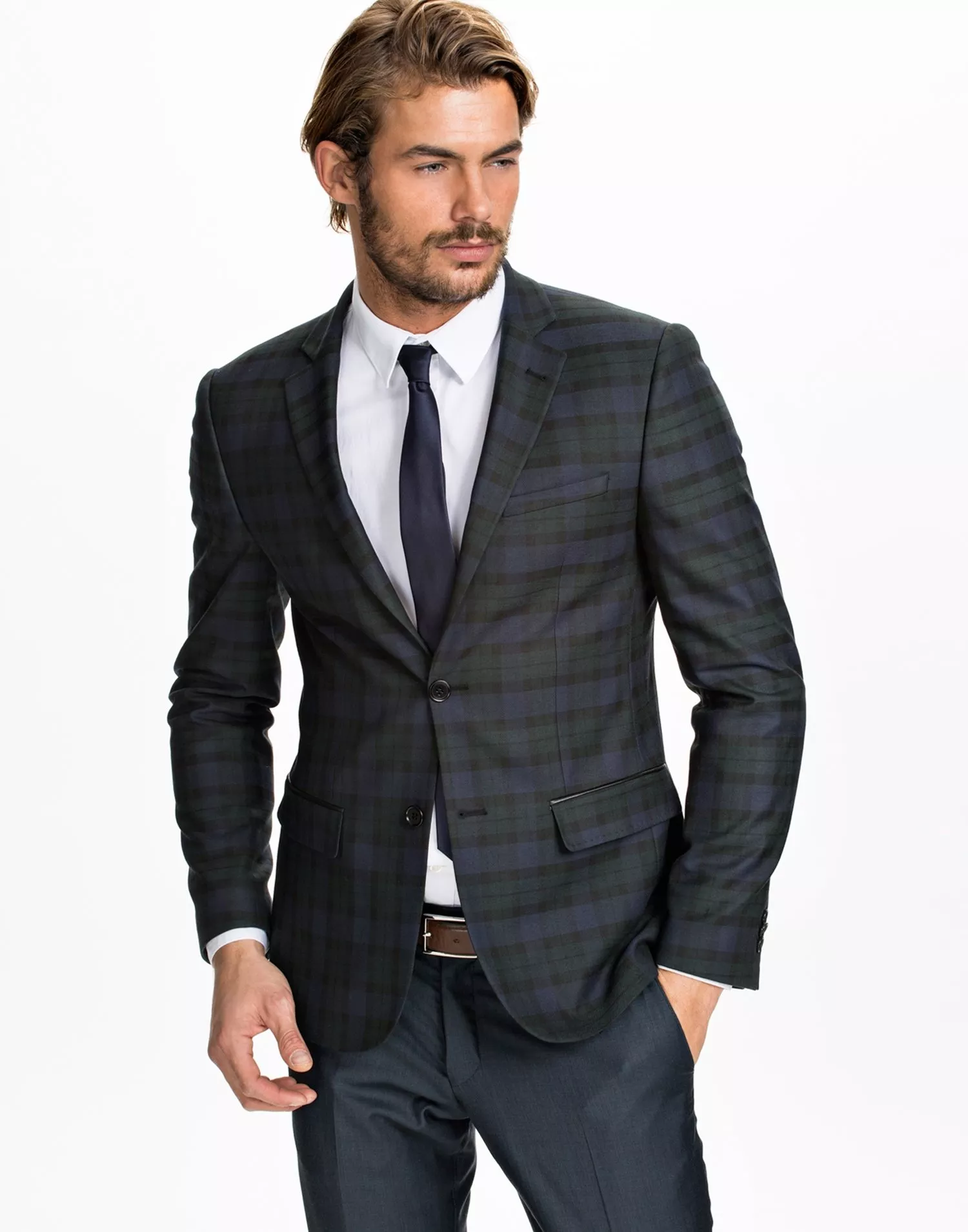 Tartan blazer hot sale river island