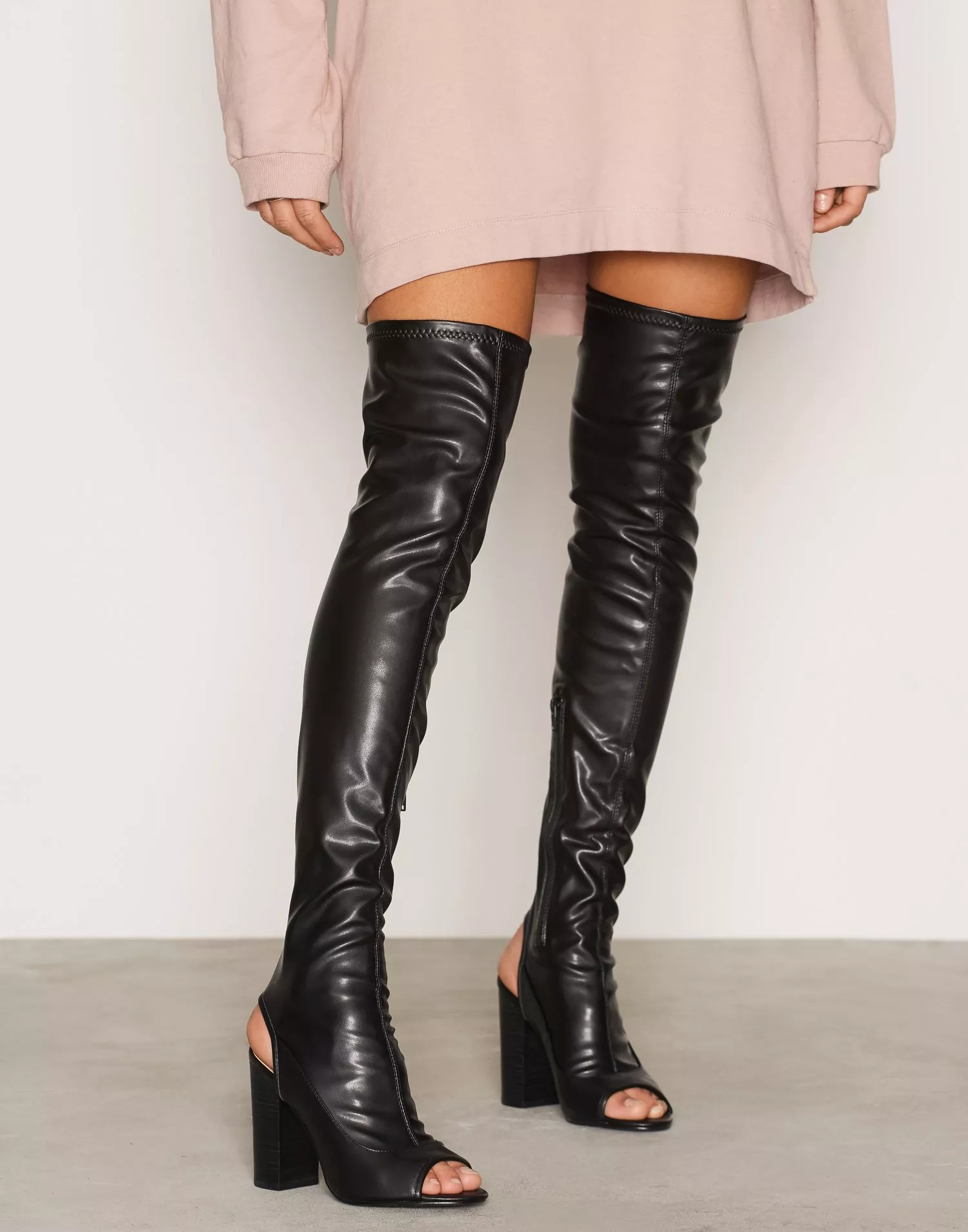 Peep toe outlet boots river island