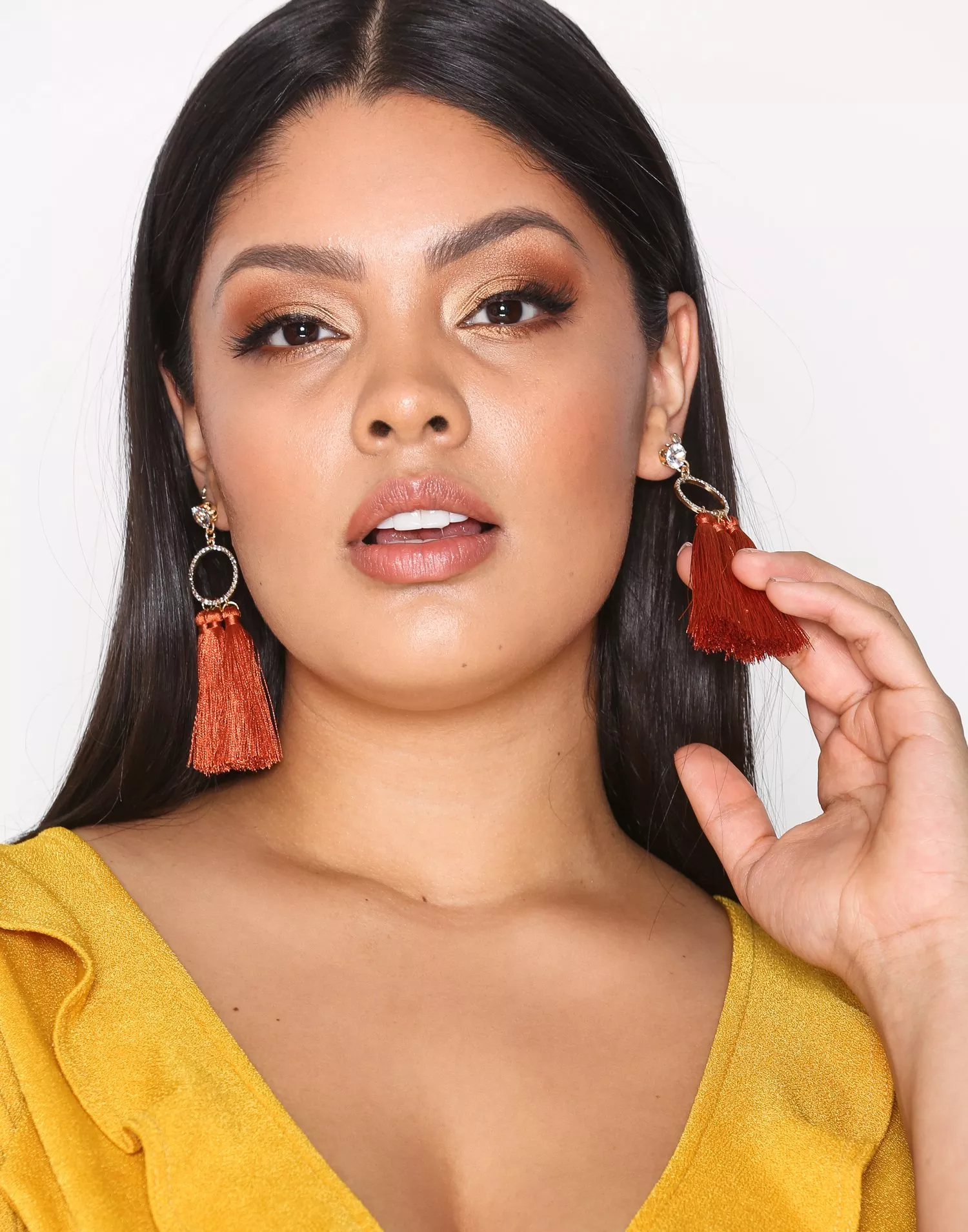 River island 2025 tassel earrings