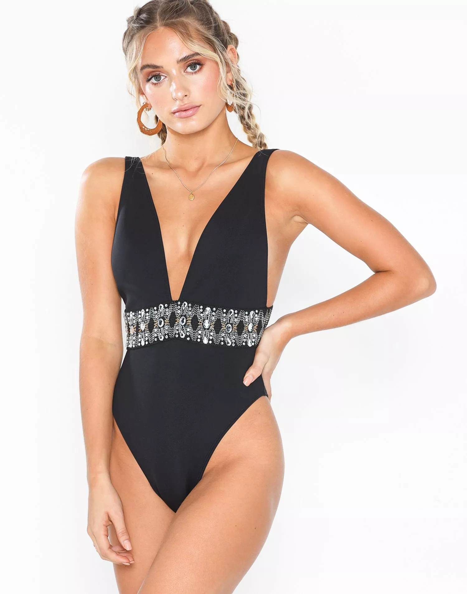 River island sale black swimsuit