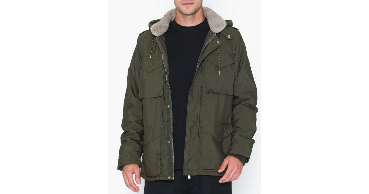 River island clearance khaki parka