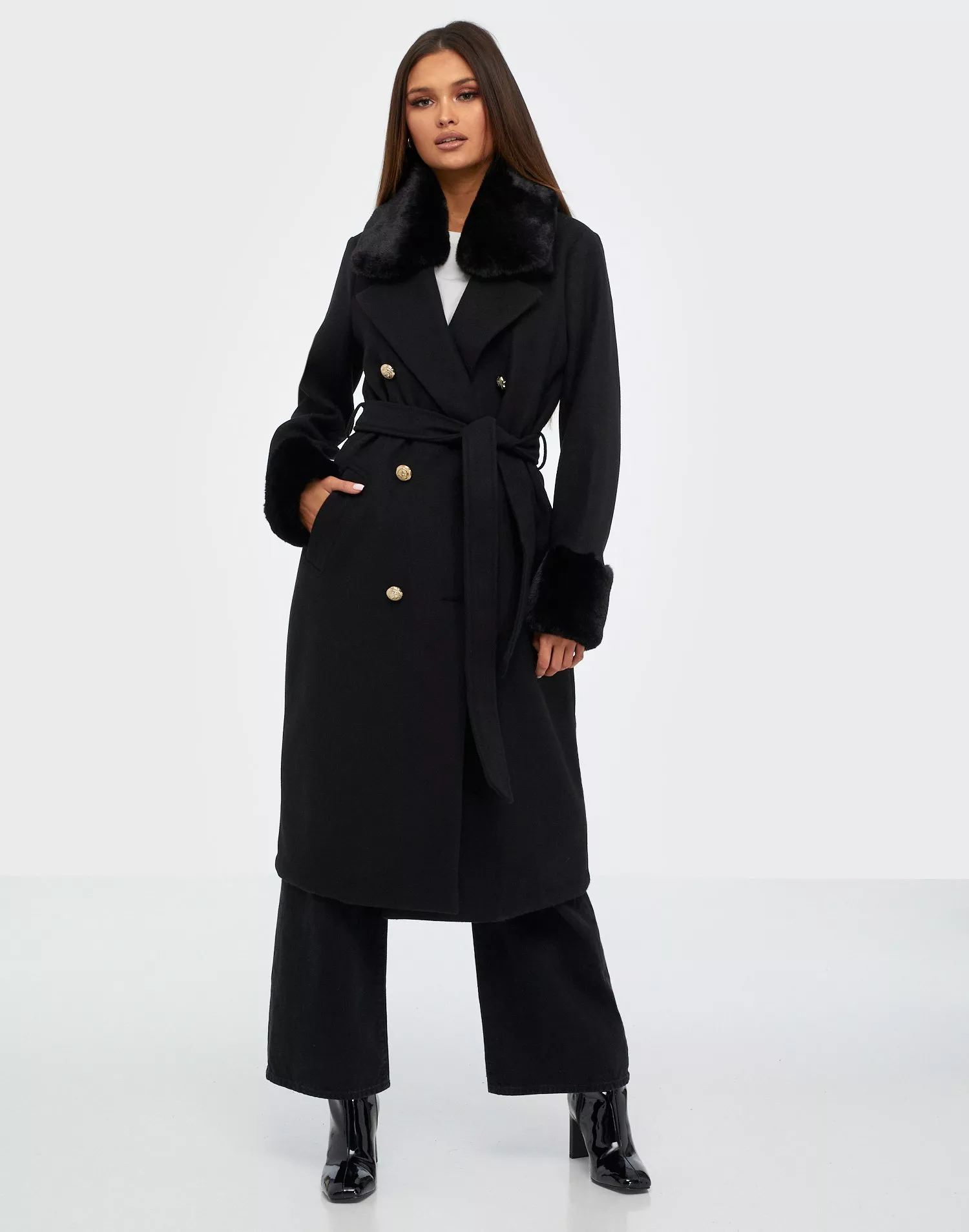 River island 2025 robe coat