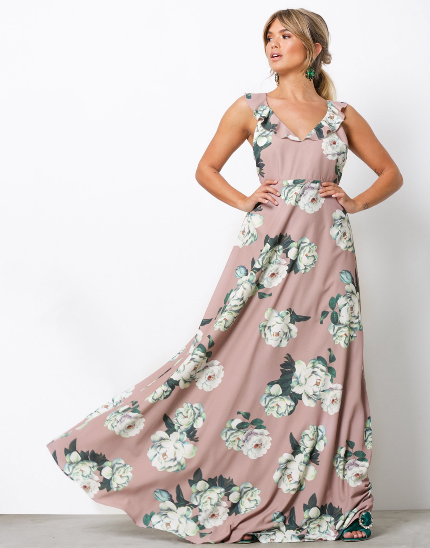 Flounce Me Gown