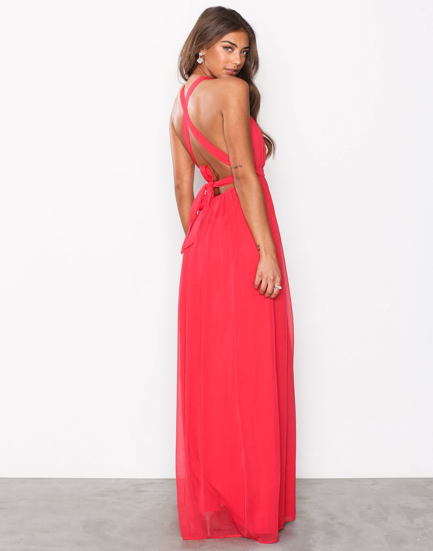 Tied Back Gown