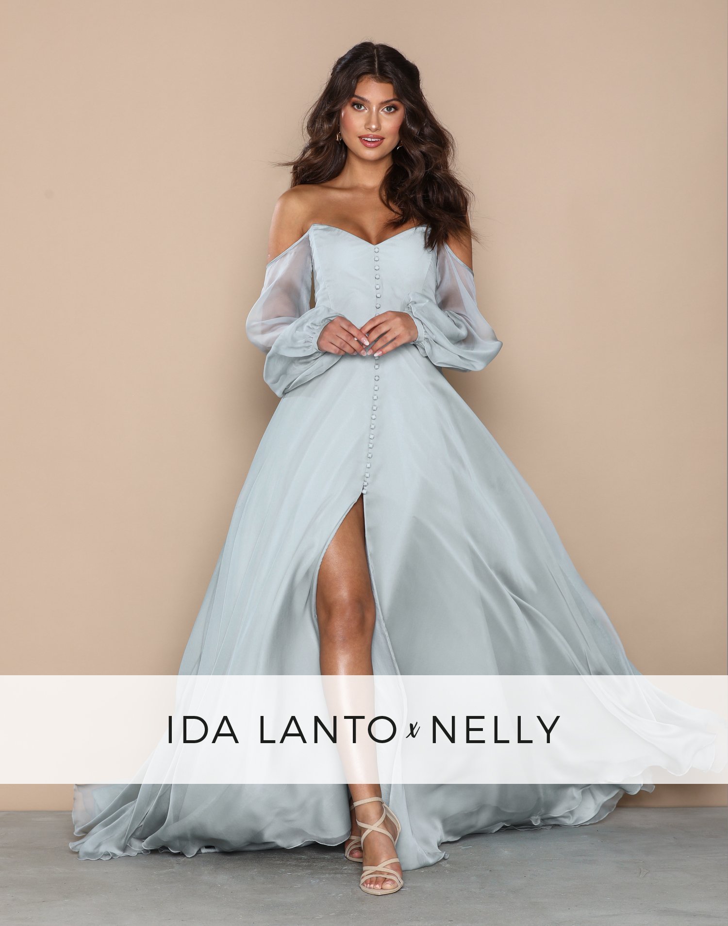 nelly mermaid lace gown