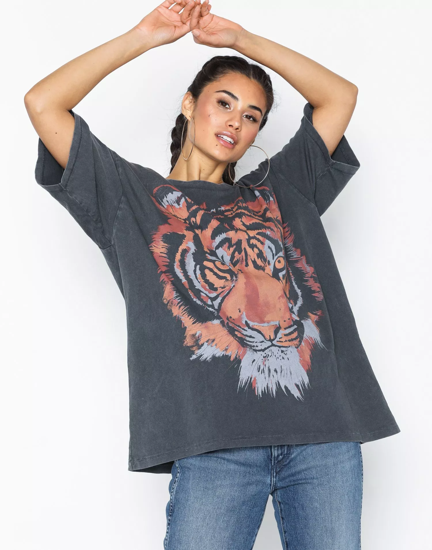 Women's Oversized Tiger Tee