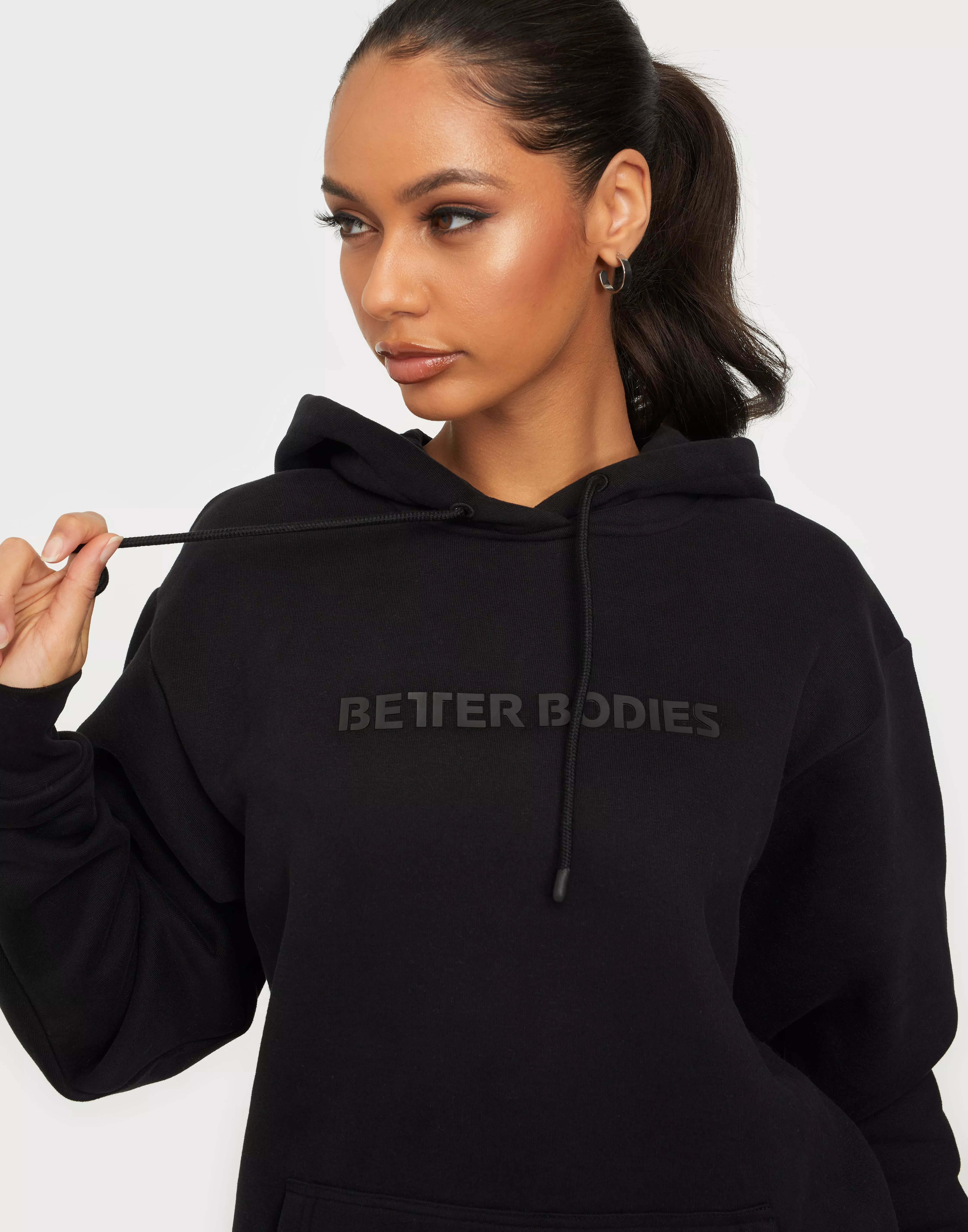 Buy Better Bodies Logo Hoodie Black Nelly