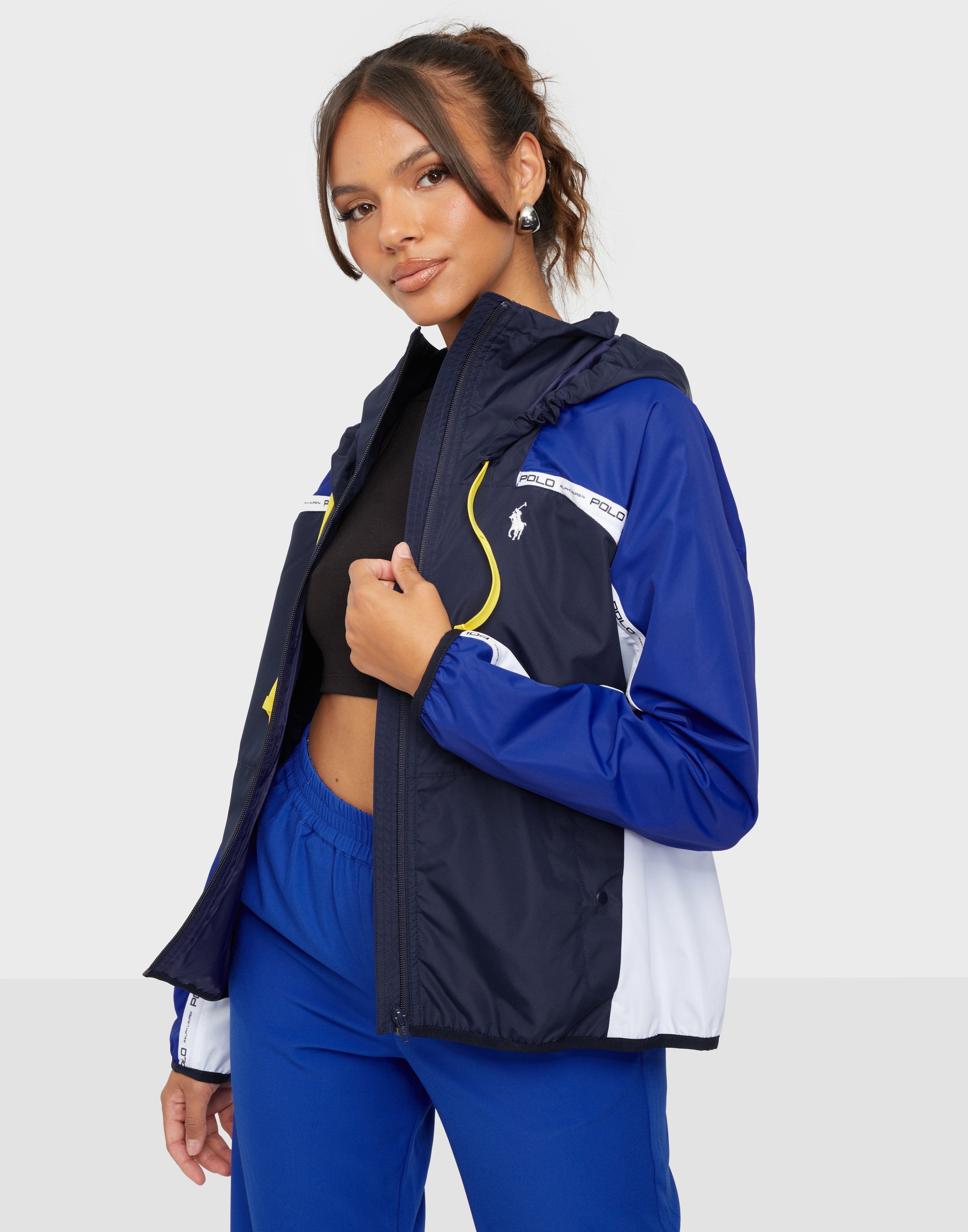 women's polo windbreaker