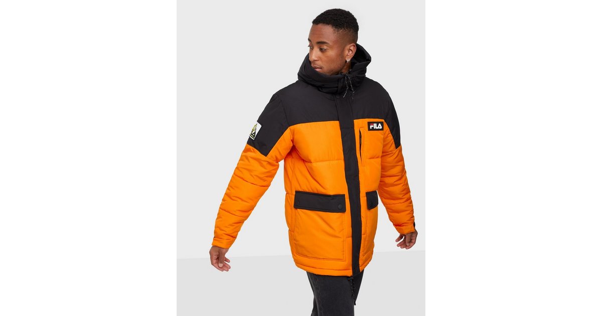 Orange fila outlet jacket