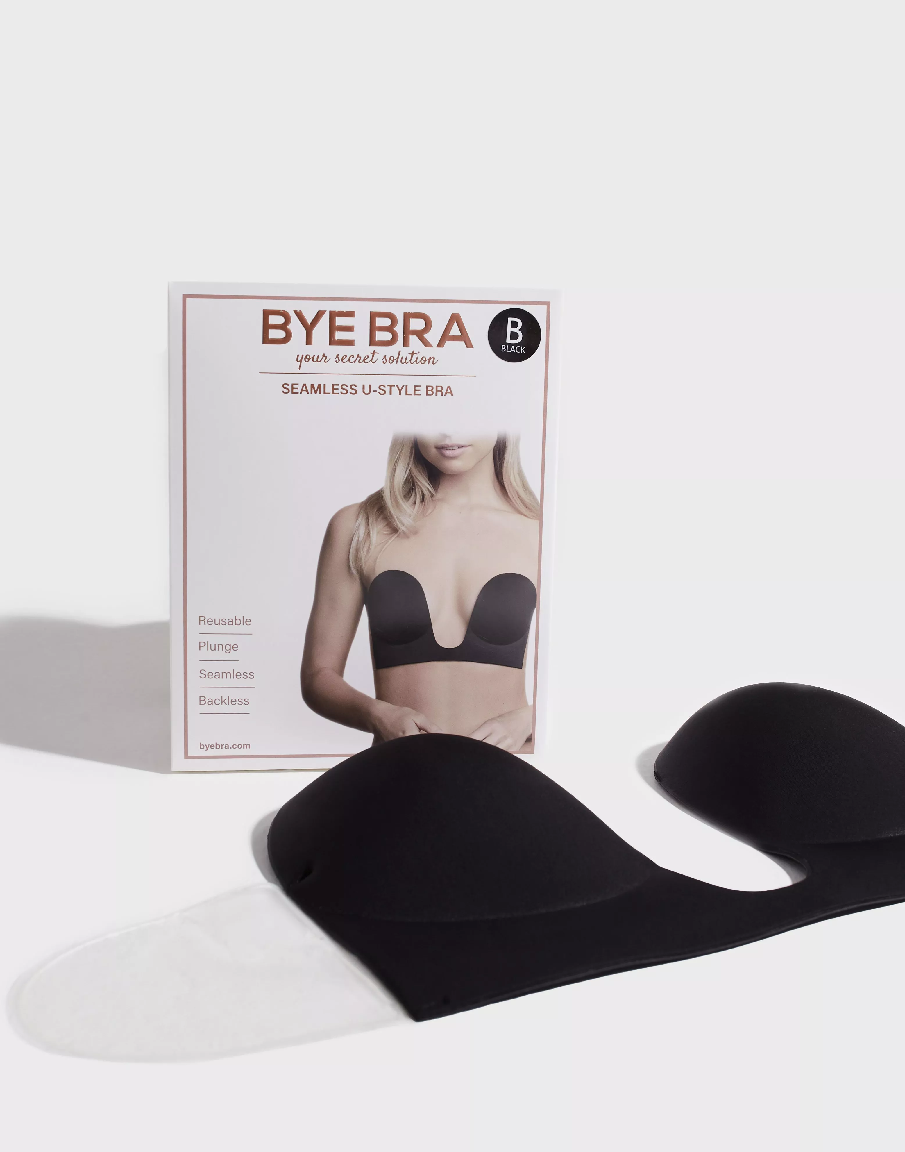 Buy Bye Bra Seamless U-Style Bra - Black