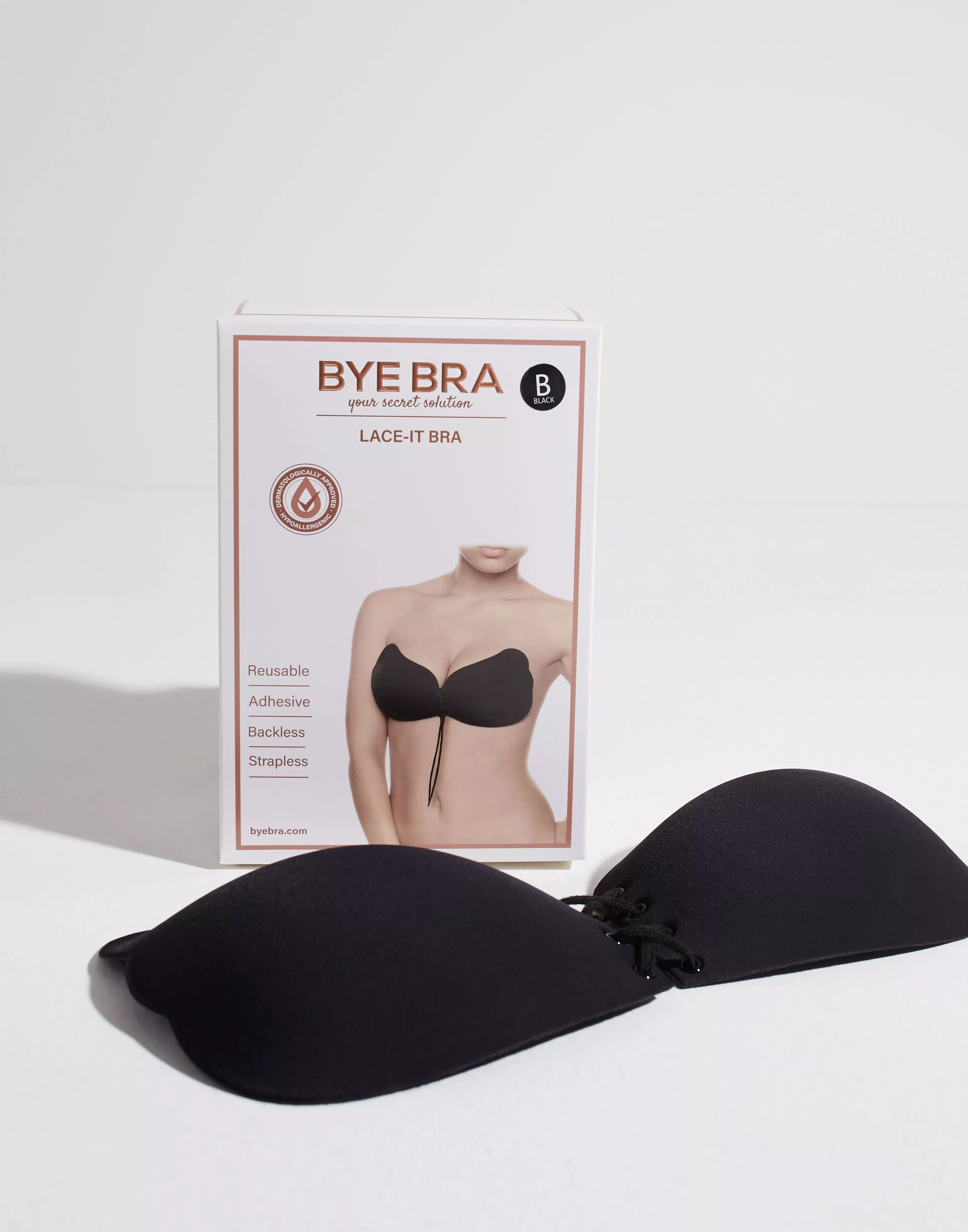Buy Bye Bra Lace-it Bra - Black