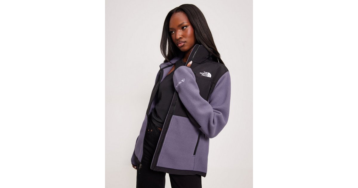 North face best sale denali fleece purple