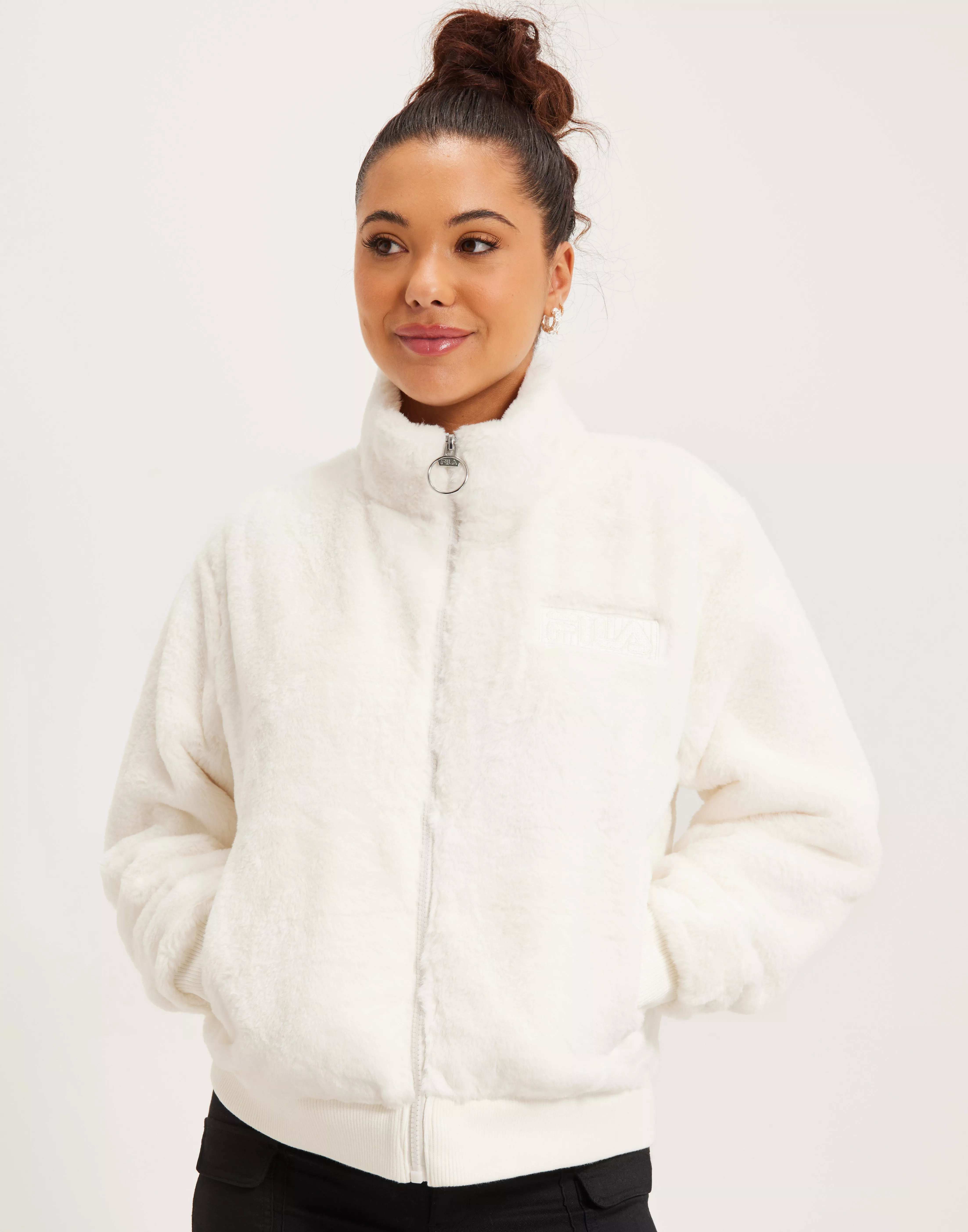 Fila fur shop coat