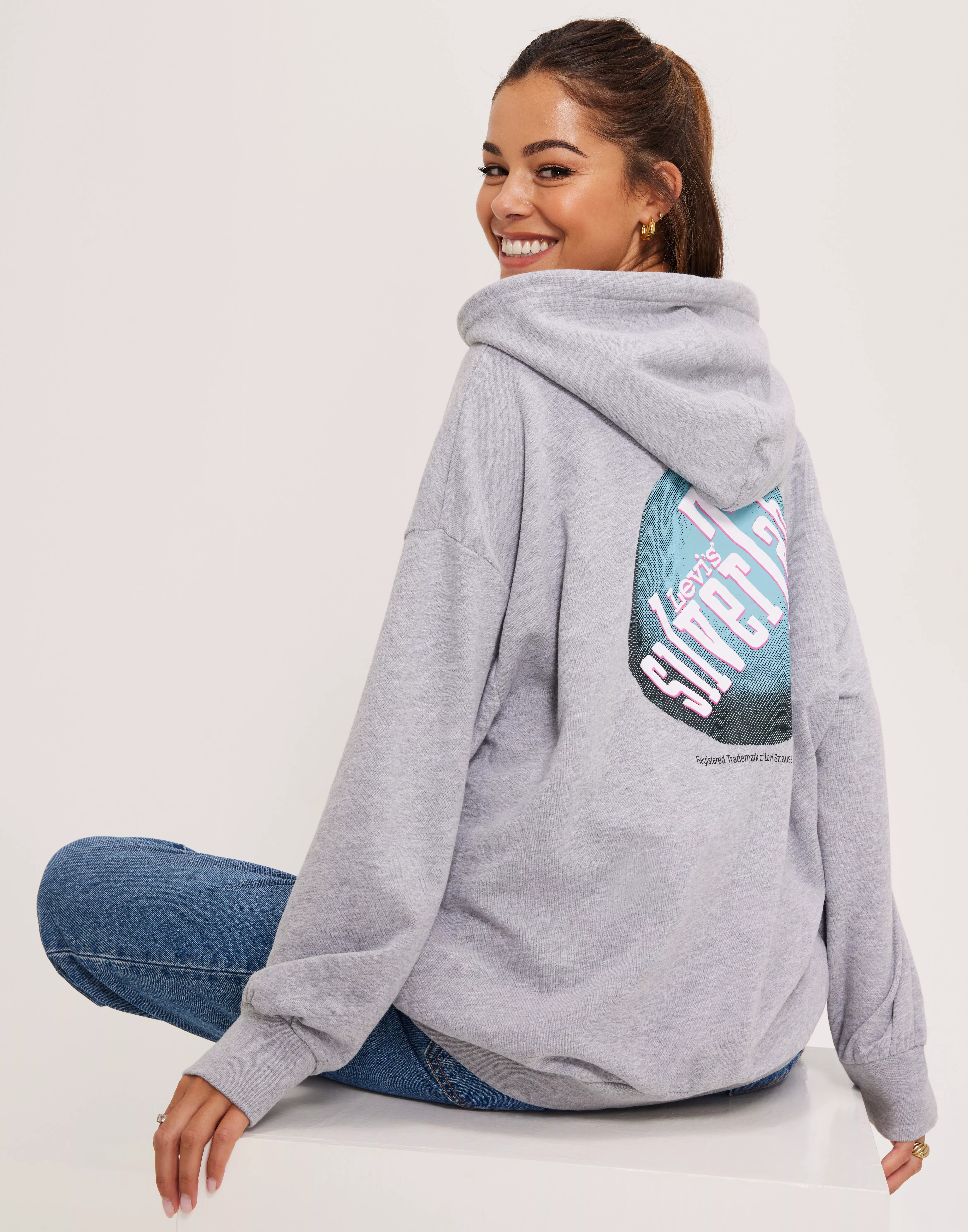 Buy Levi's PRISM HOODIE HOODIE - Grey 