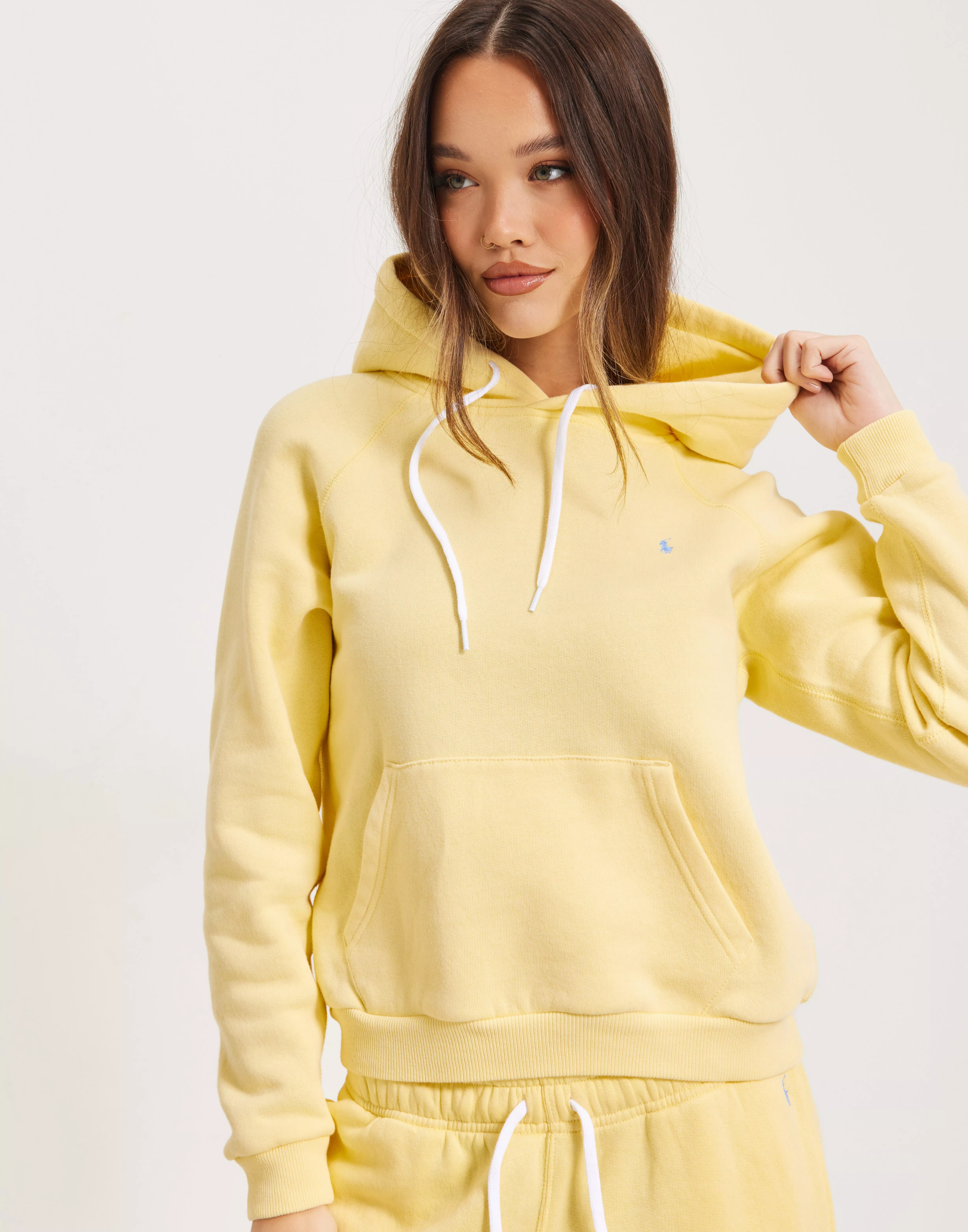 Polo ralph clearance lauren yellow hoodie