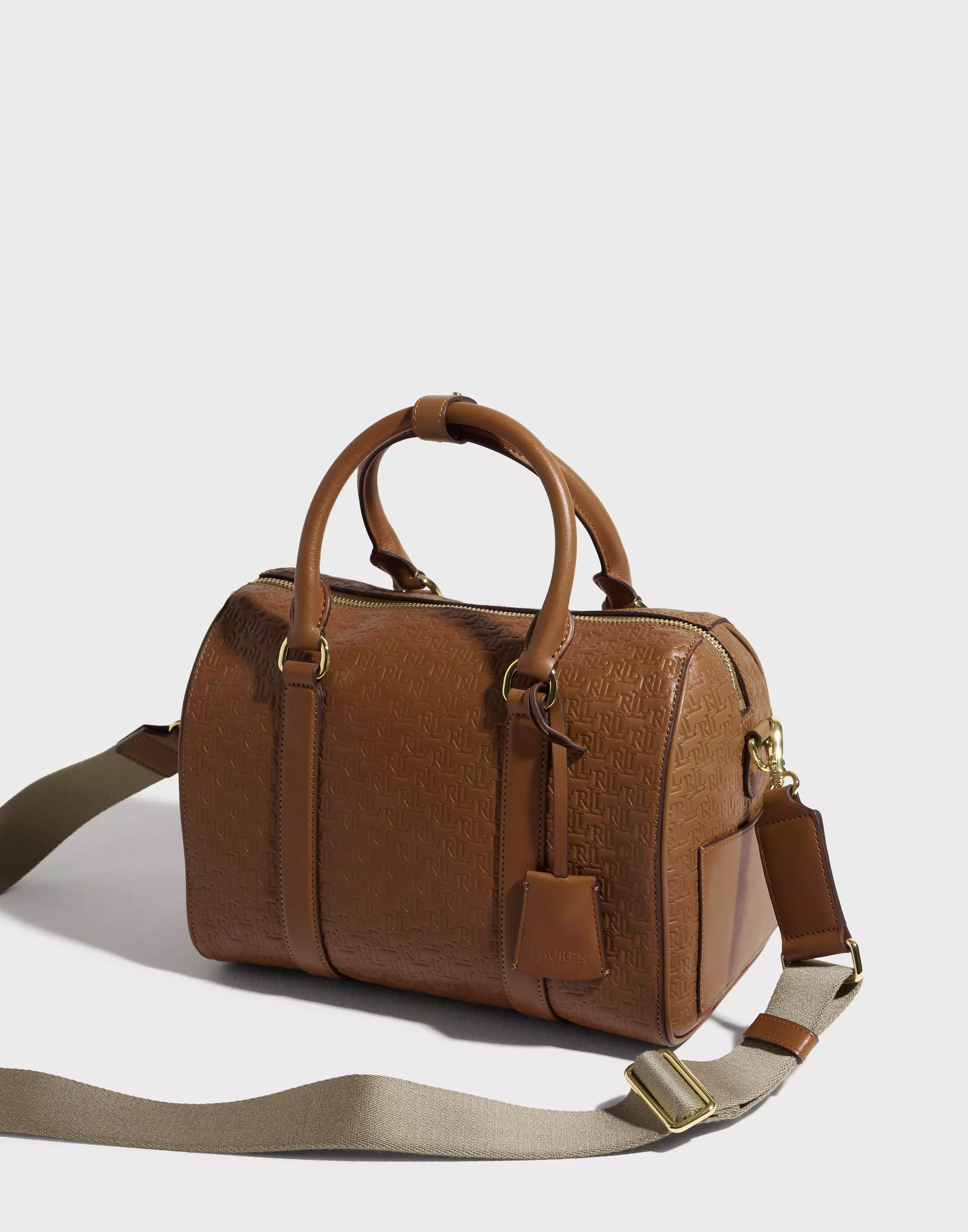 Buy Lauren Ralph Lauren KADEN 27-SATCHEL-MEDIUM - Brown