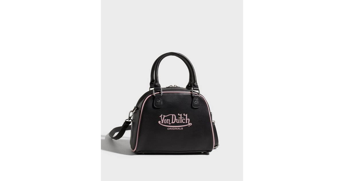 Von dutch best sale black bowling bag