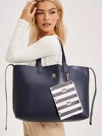 ICONIC TOMMY TOTE SOLID STRIPE