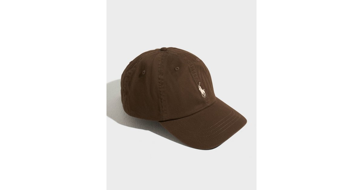 Brown store polo cap